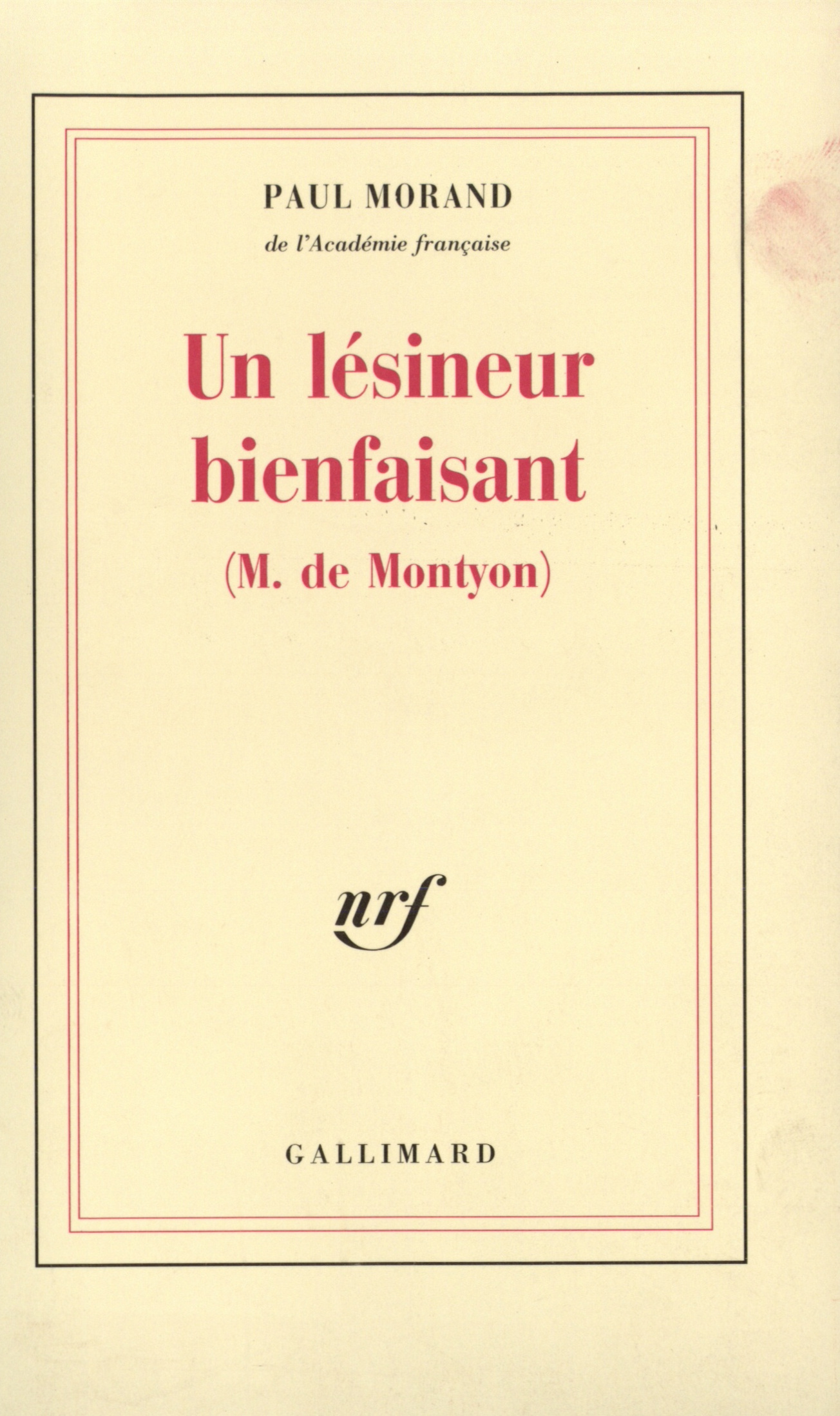 LESINEUR BIENFAISANT(CENT CINQUANTE ET UNIEME COMPLIMENT PAN