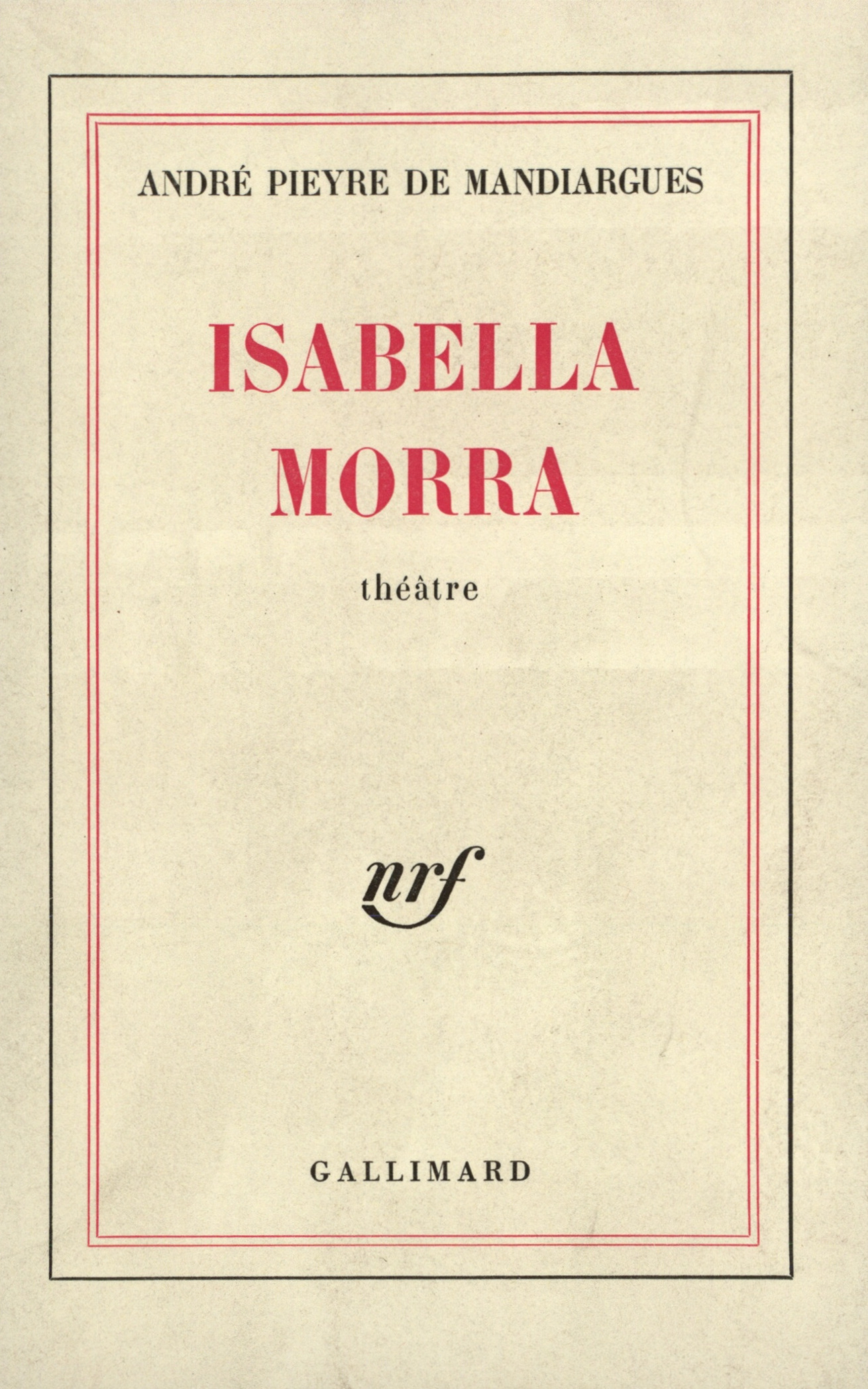 ISABELLA MORRA