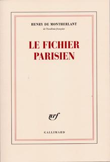 FICHIER PARISIEN