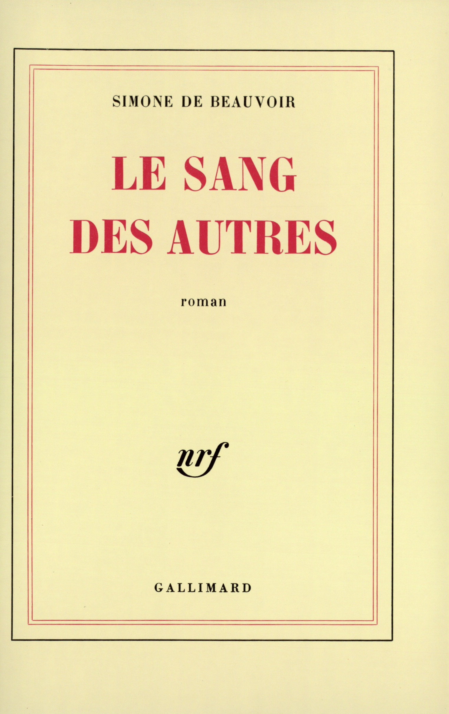 SANG DES AUTRES