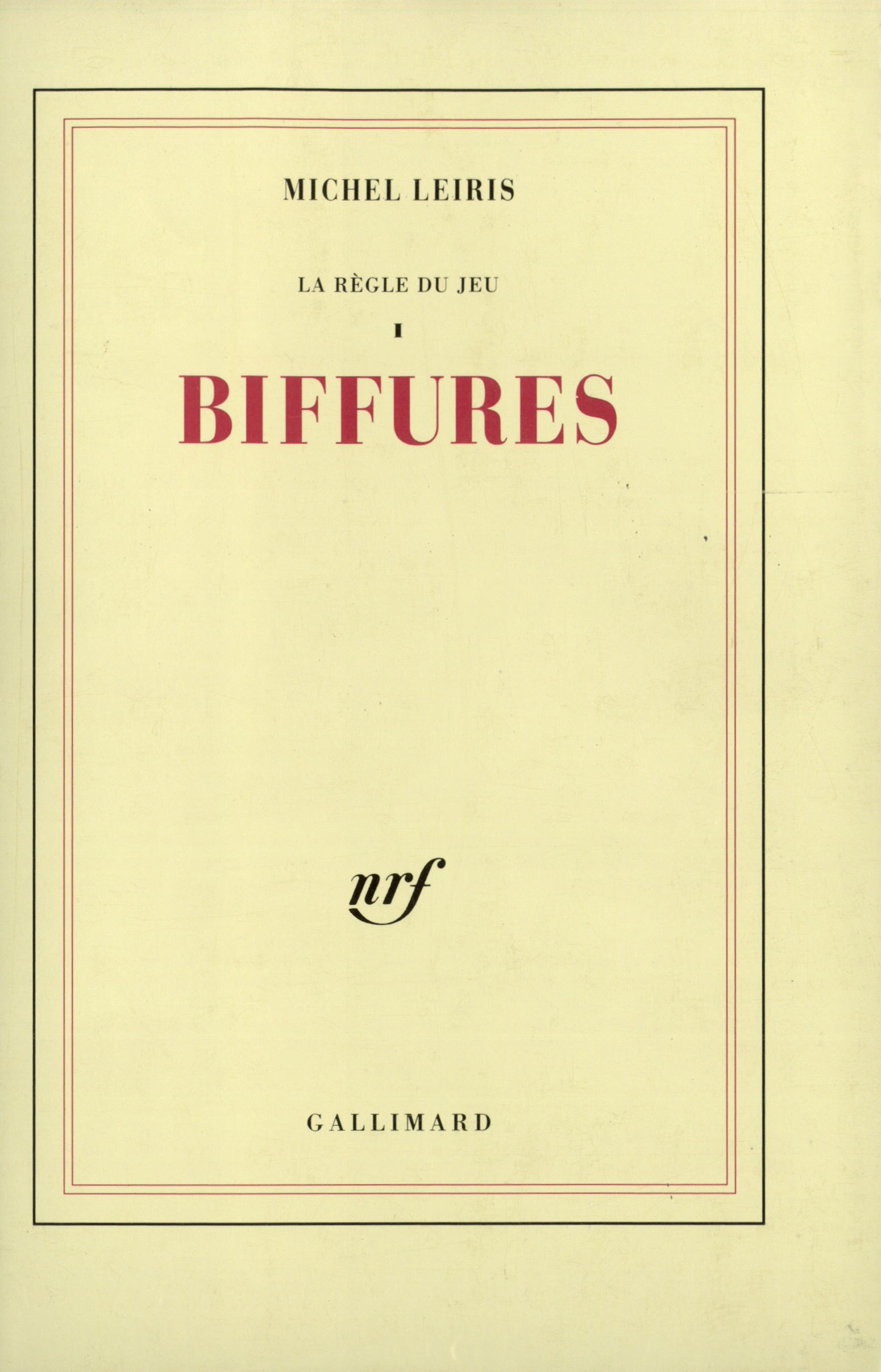 BIFFURES