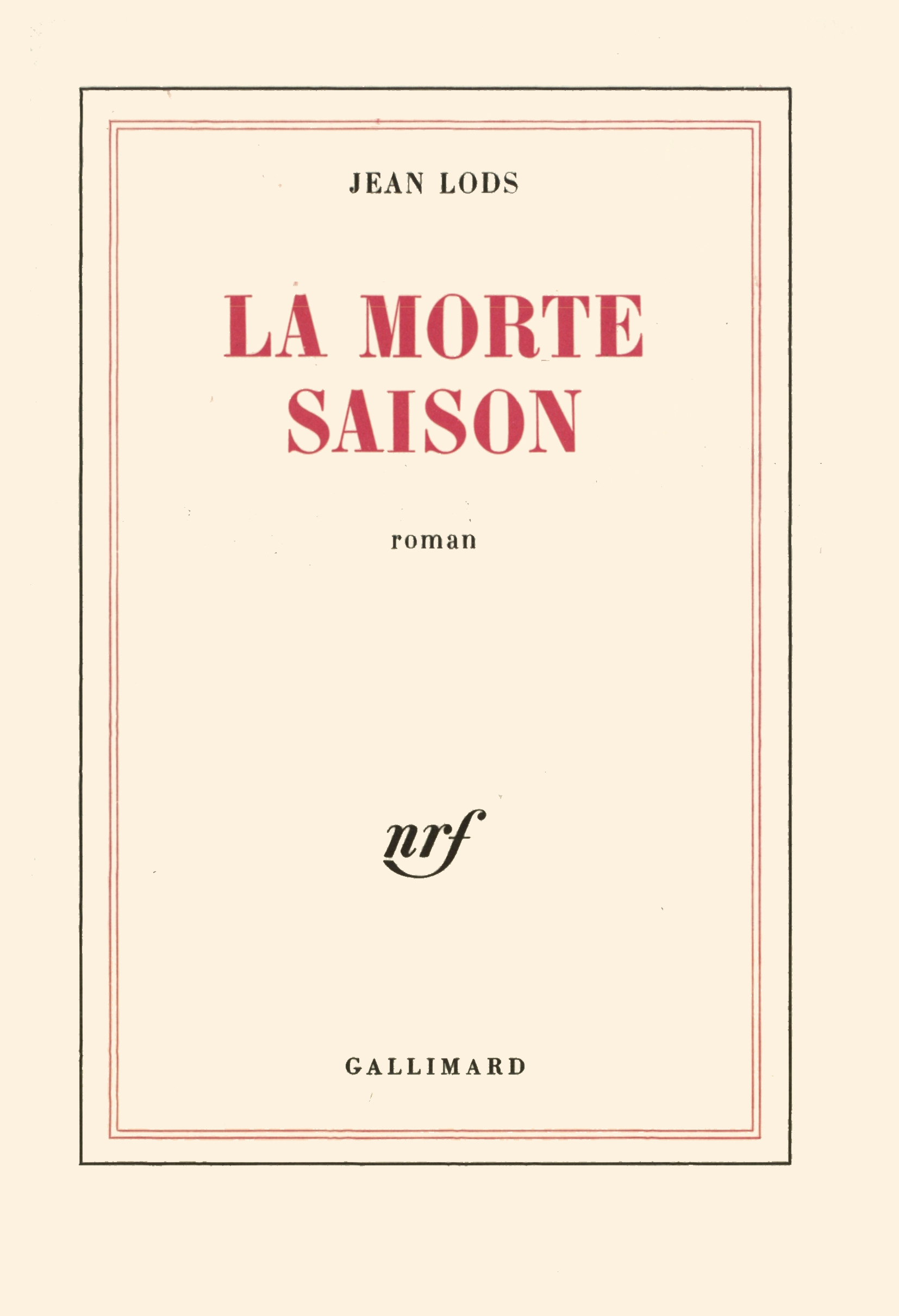 MORTE SAISON
