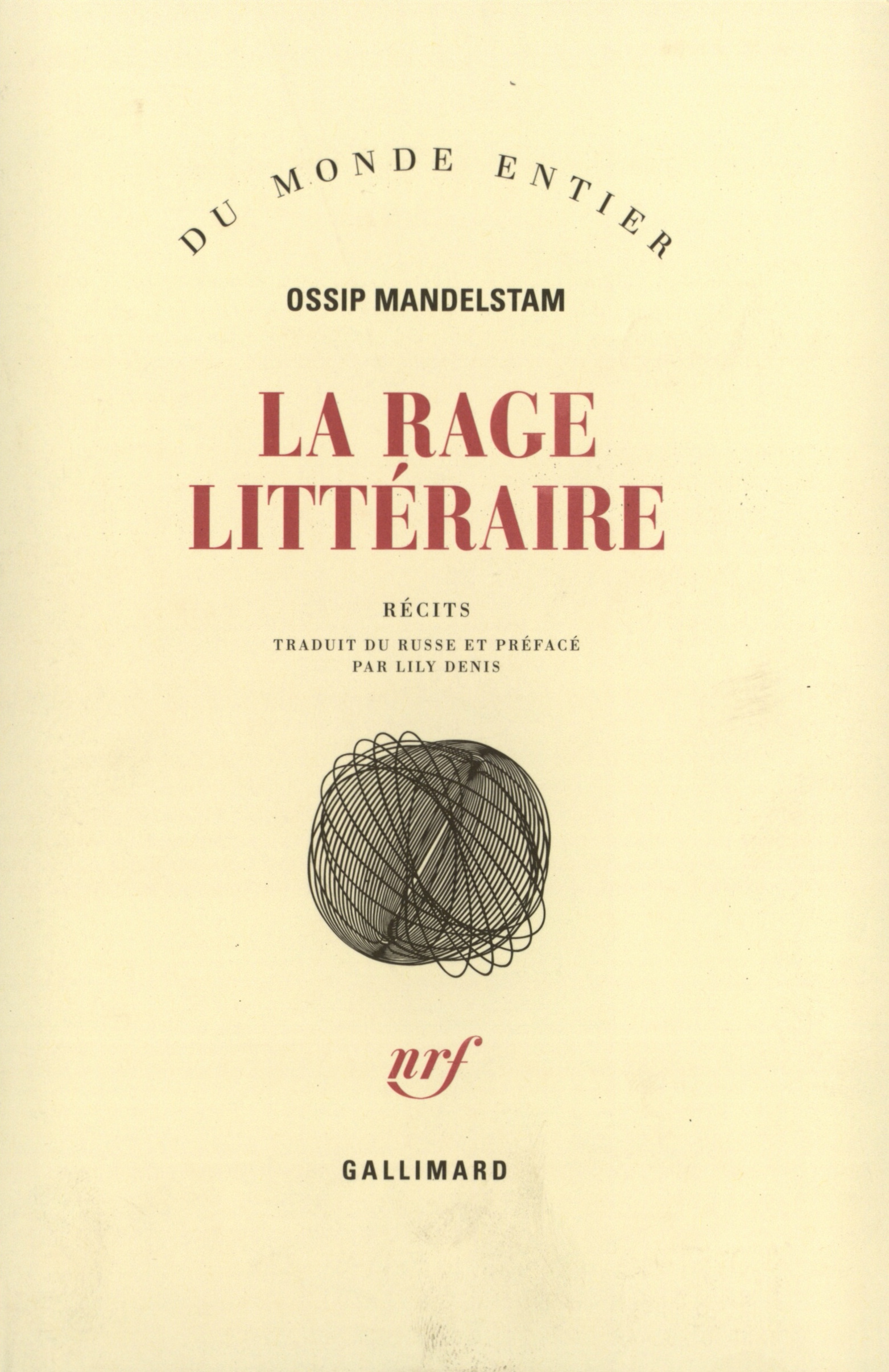 RAGE LITTERAIRE