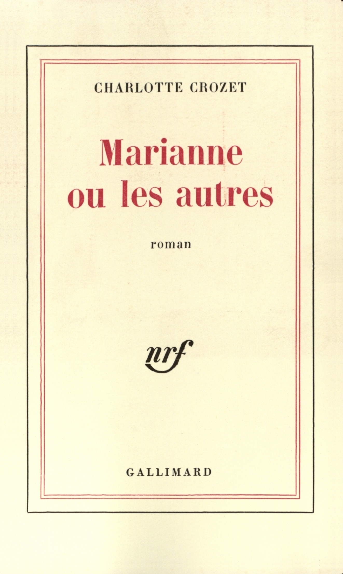MARIANNE OU LES AUTRES