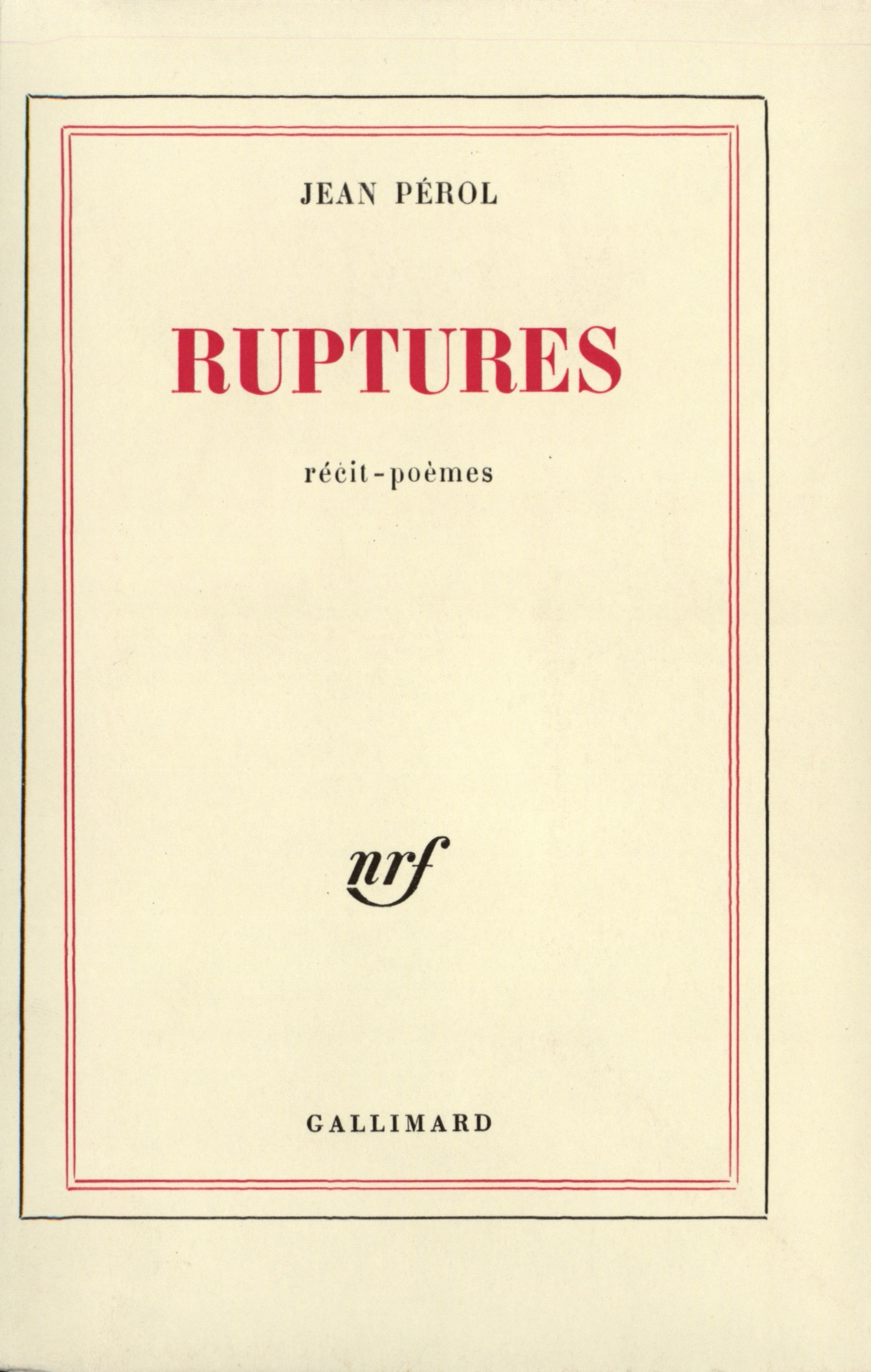 RUPTURES
