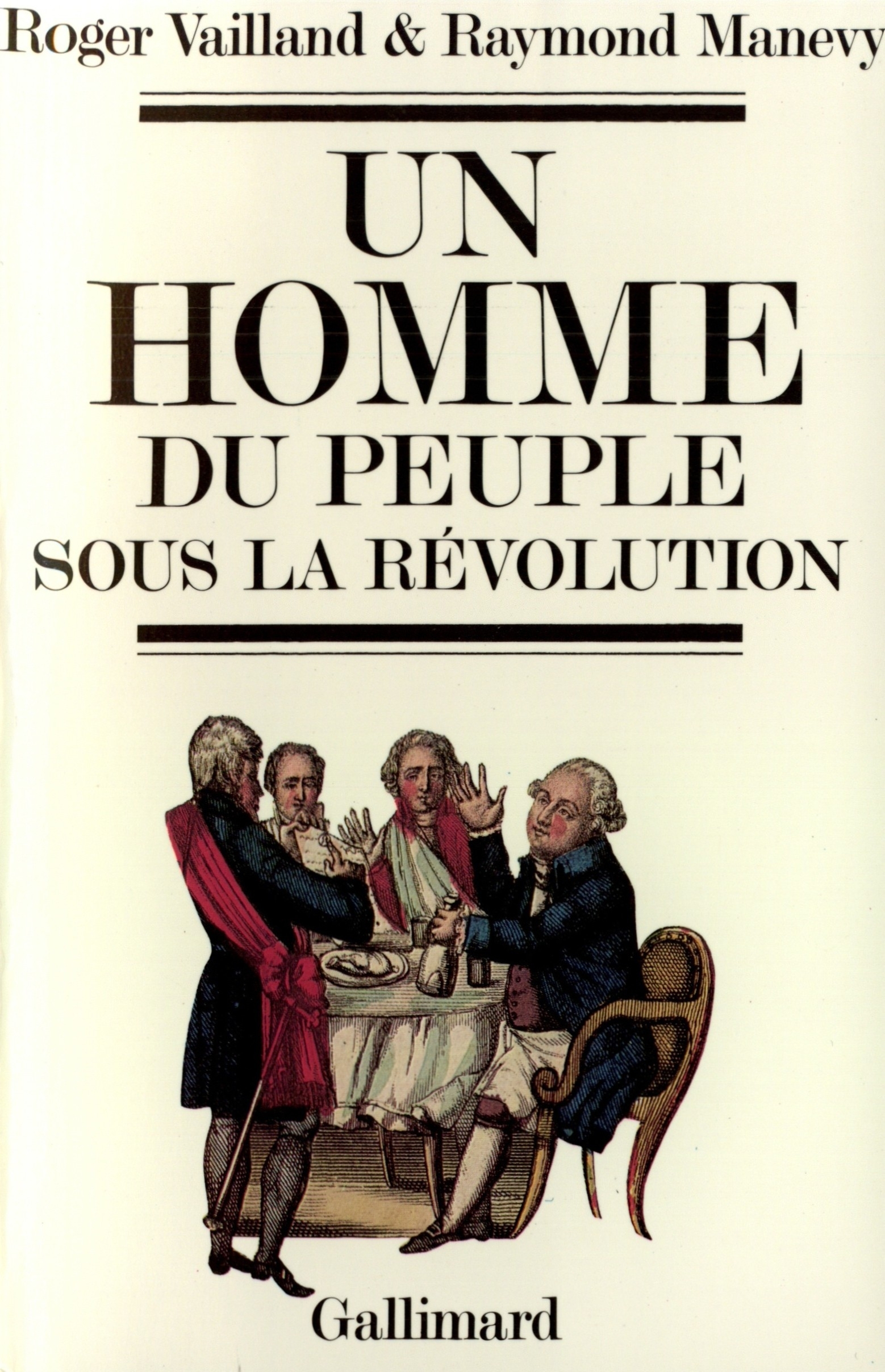 HOMME DU PEUPLE SOUS LA REVOLUTION