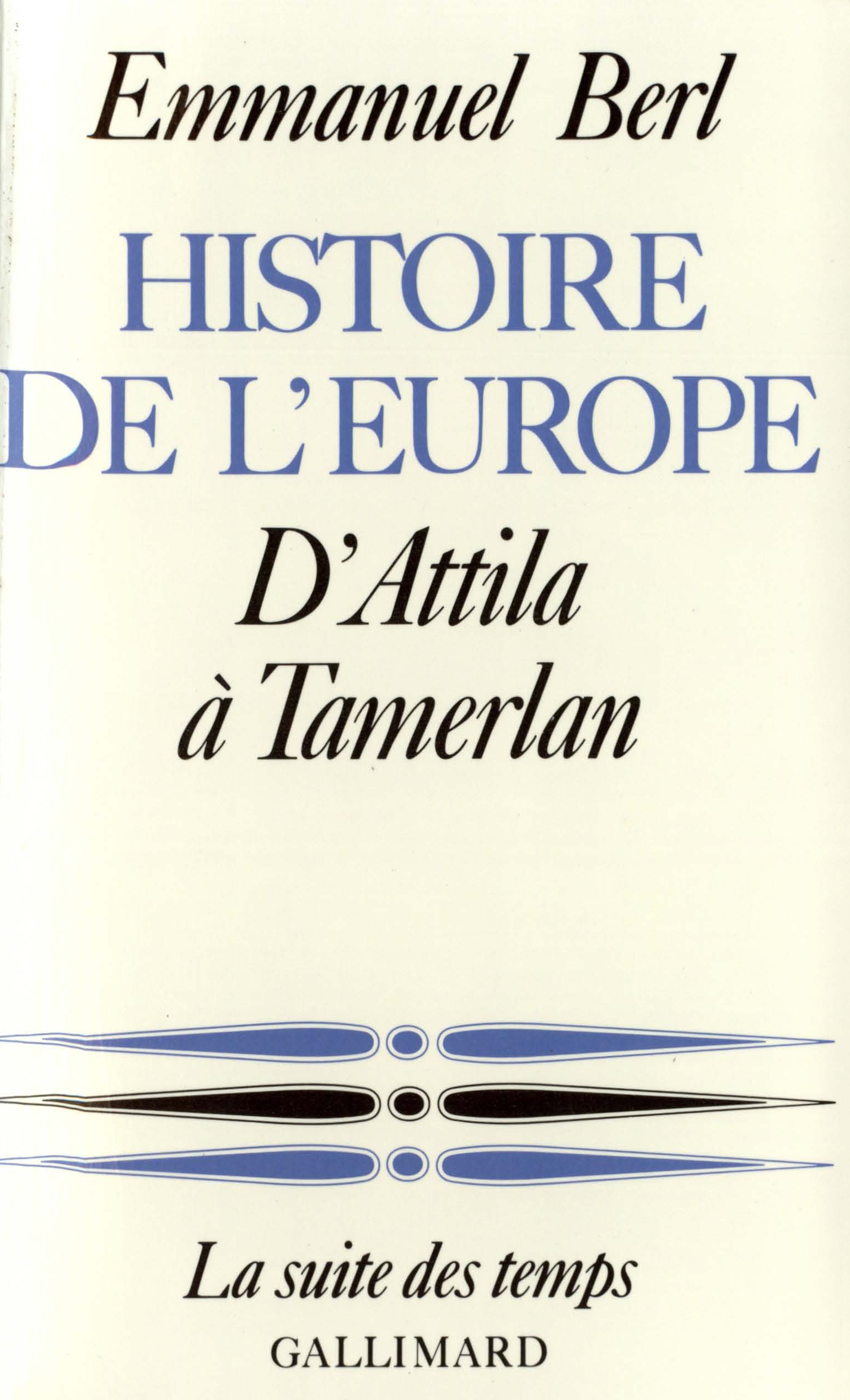 HISTOIRE DE L'EUROPE T1