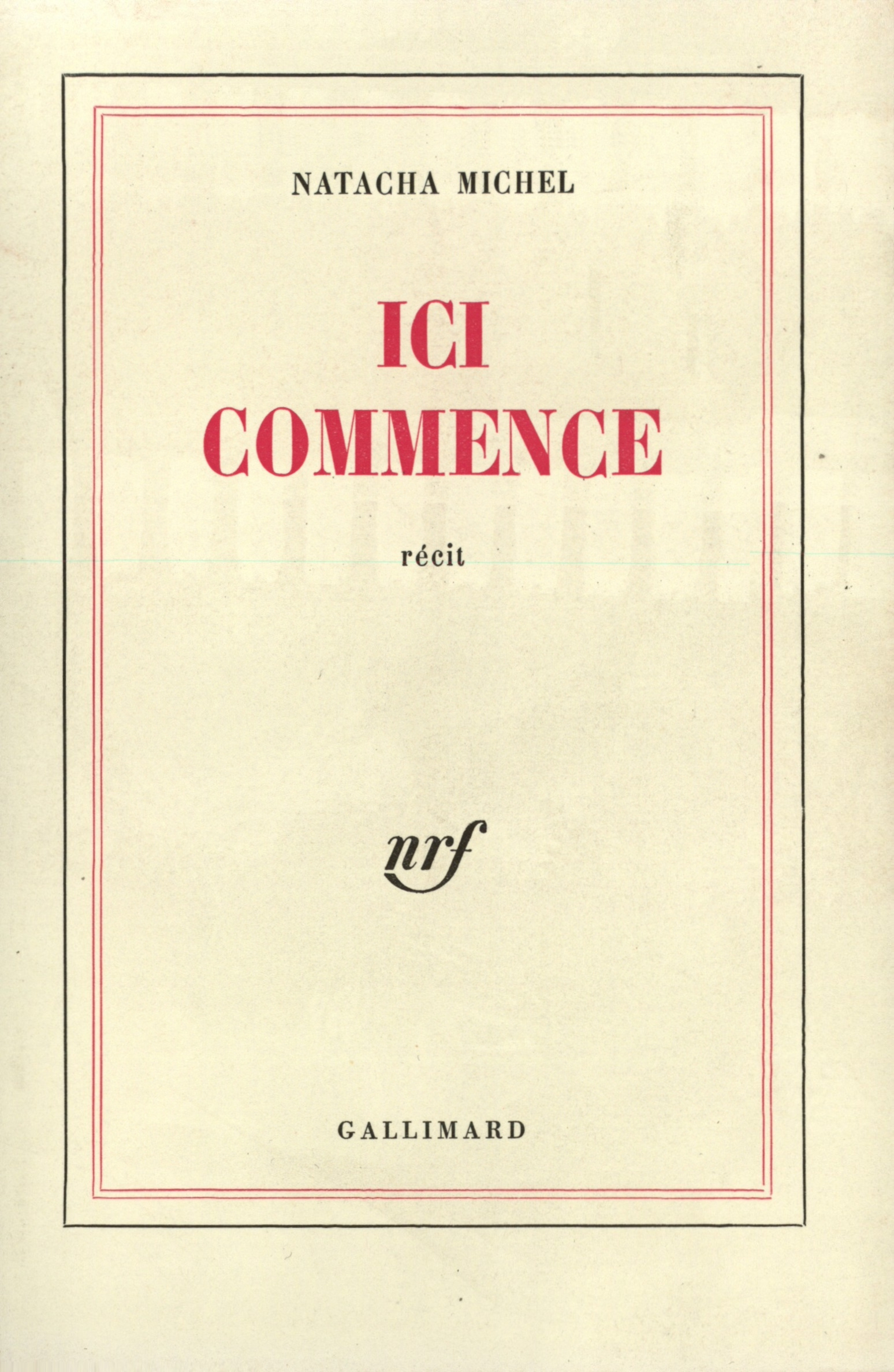 ICI COMMENCE