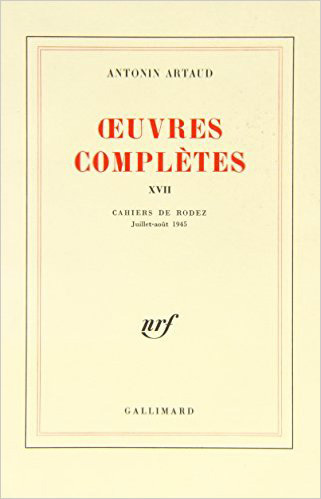 OEUVRES COMPLETES T17 - ARTAUD