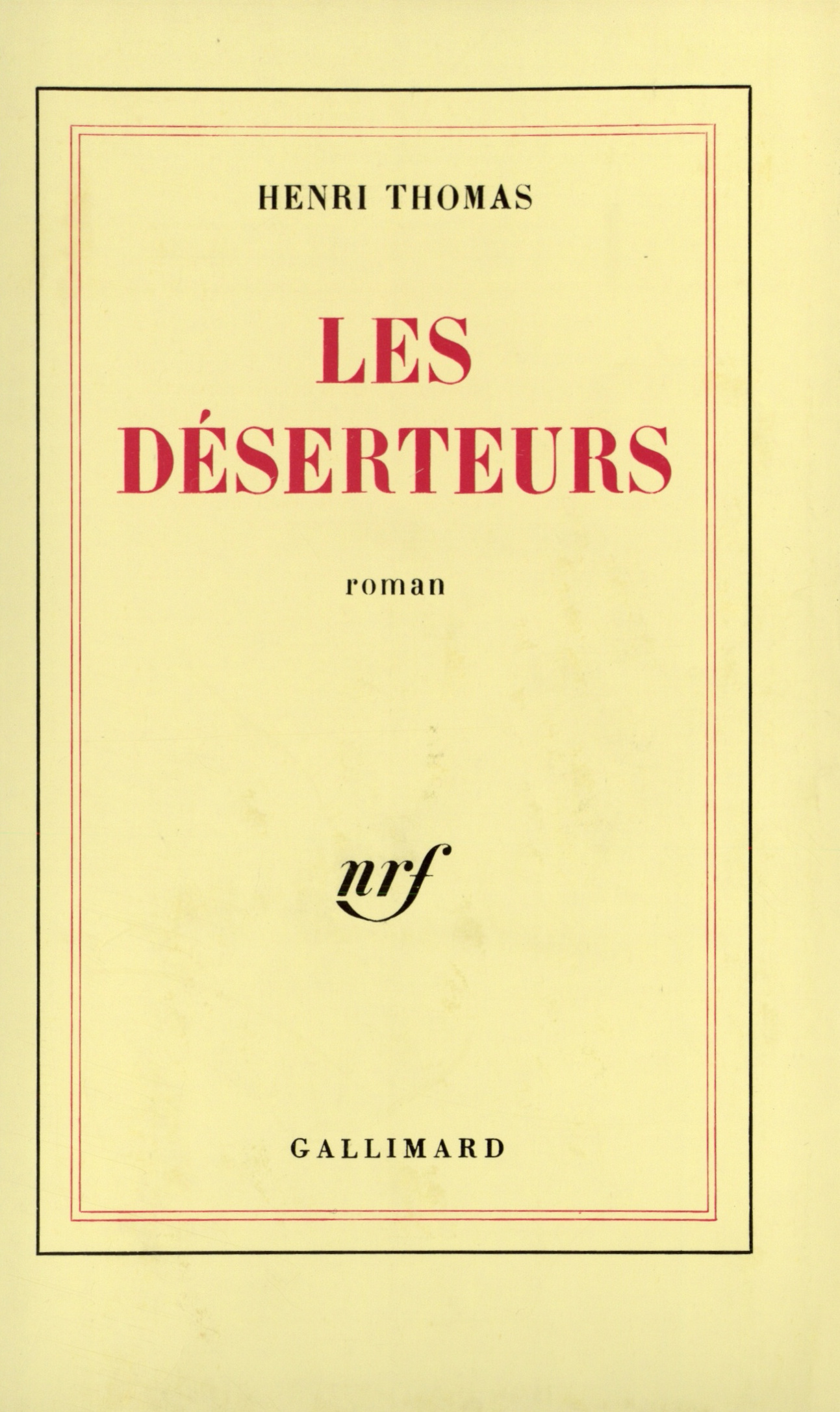 DESERTEURS