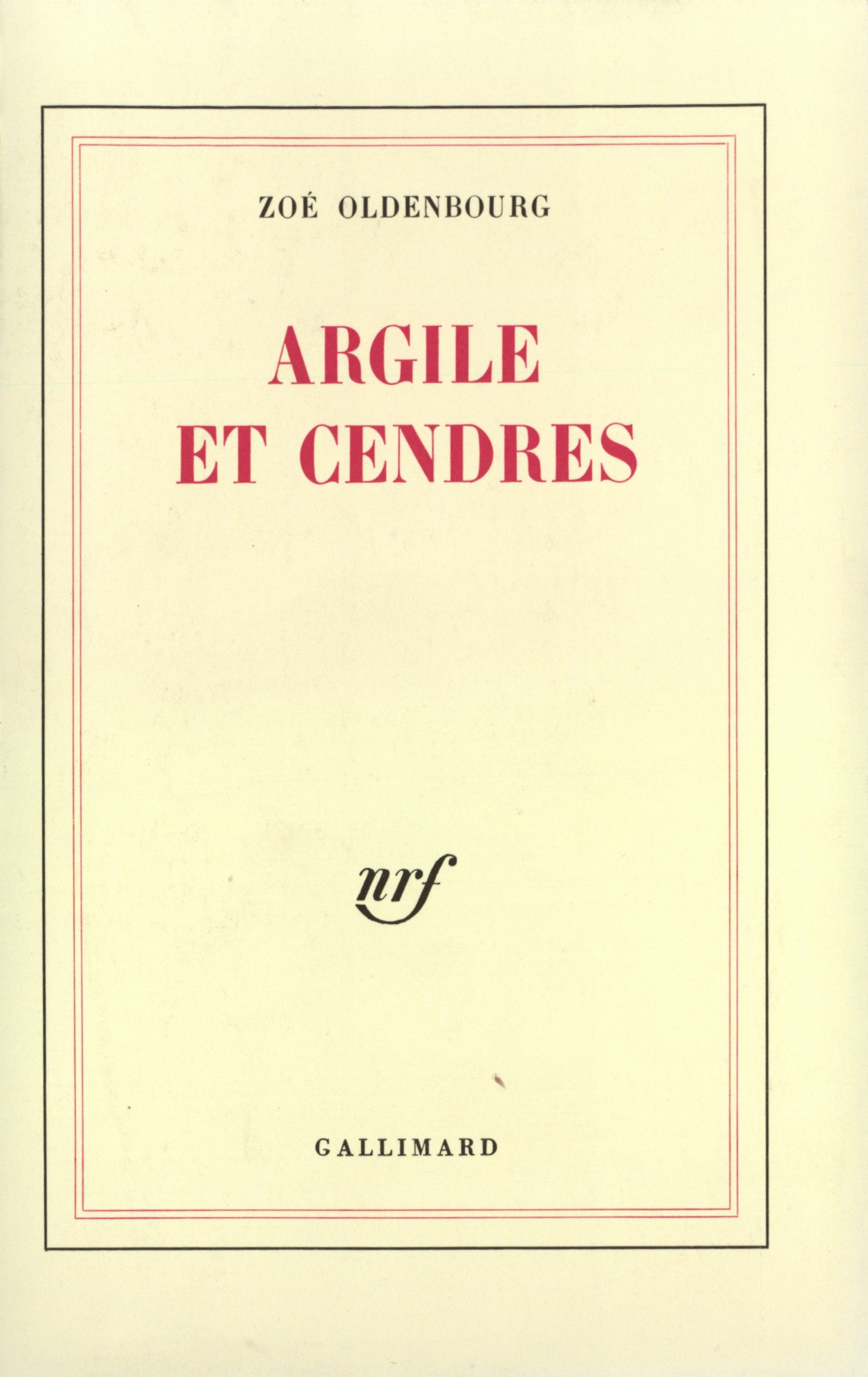 ARGILE ET CENDRES