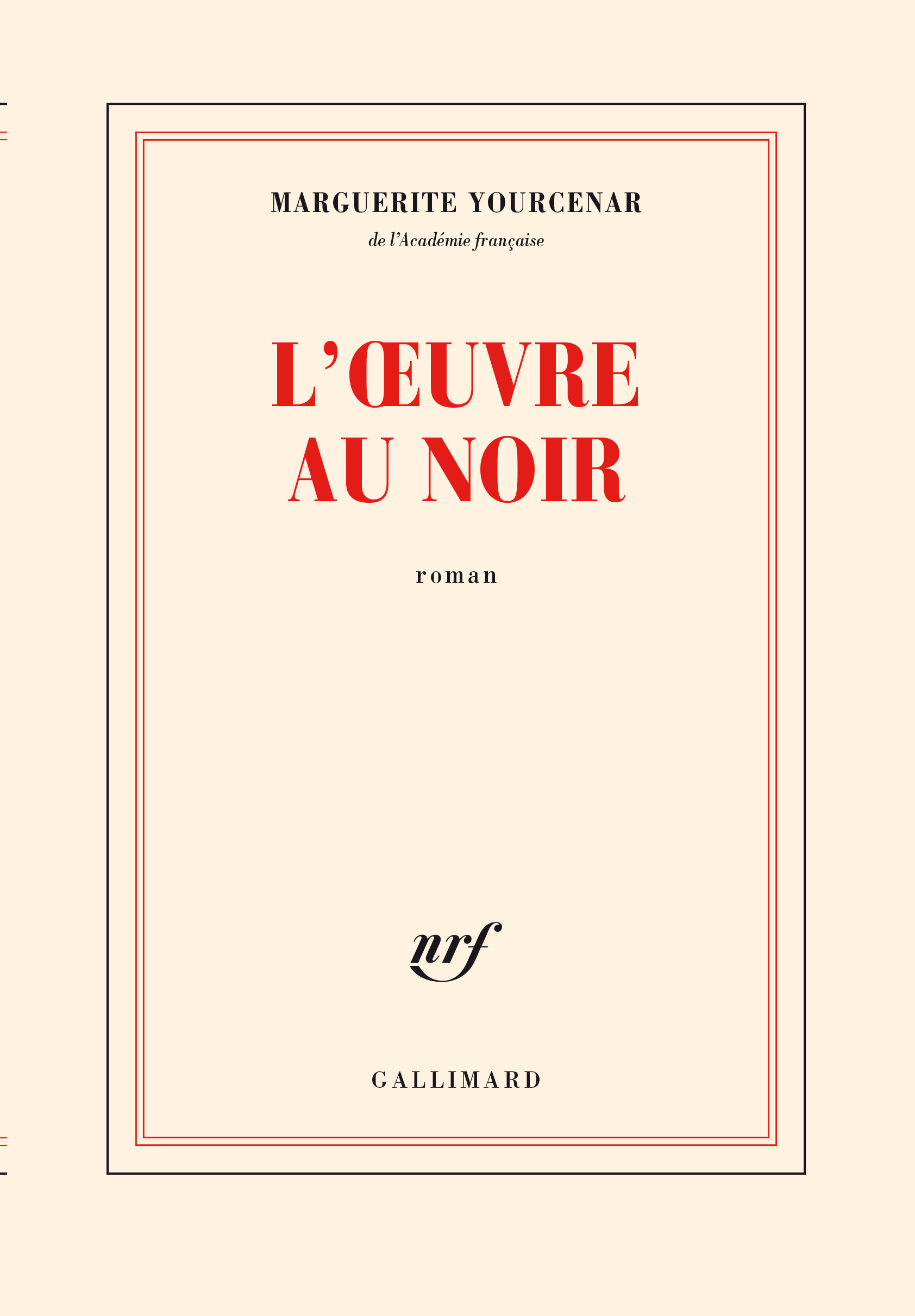 OEUVRE AU NOIR