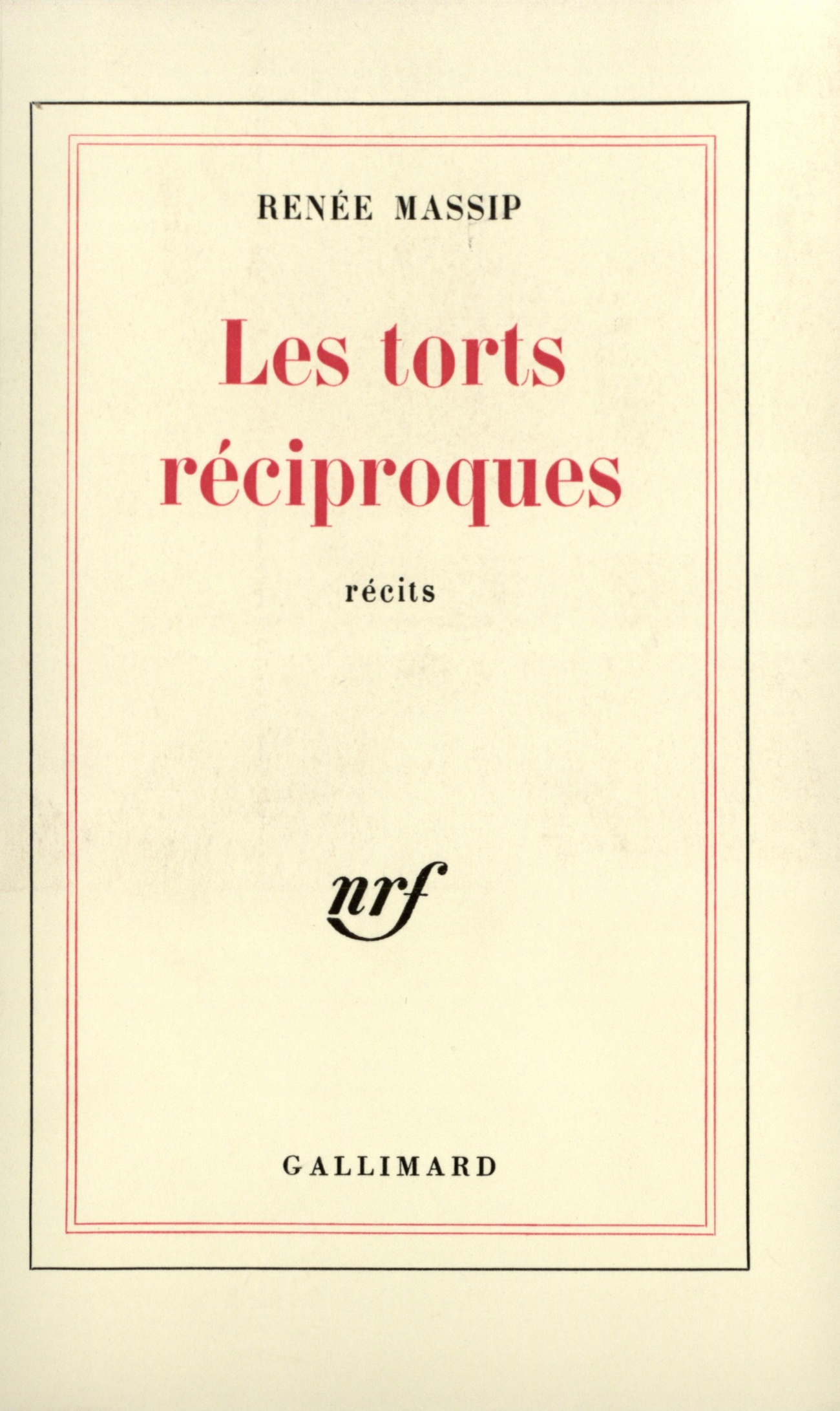 TORTS RECIPROQUES