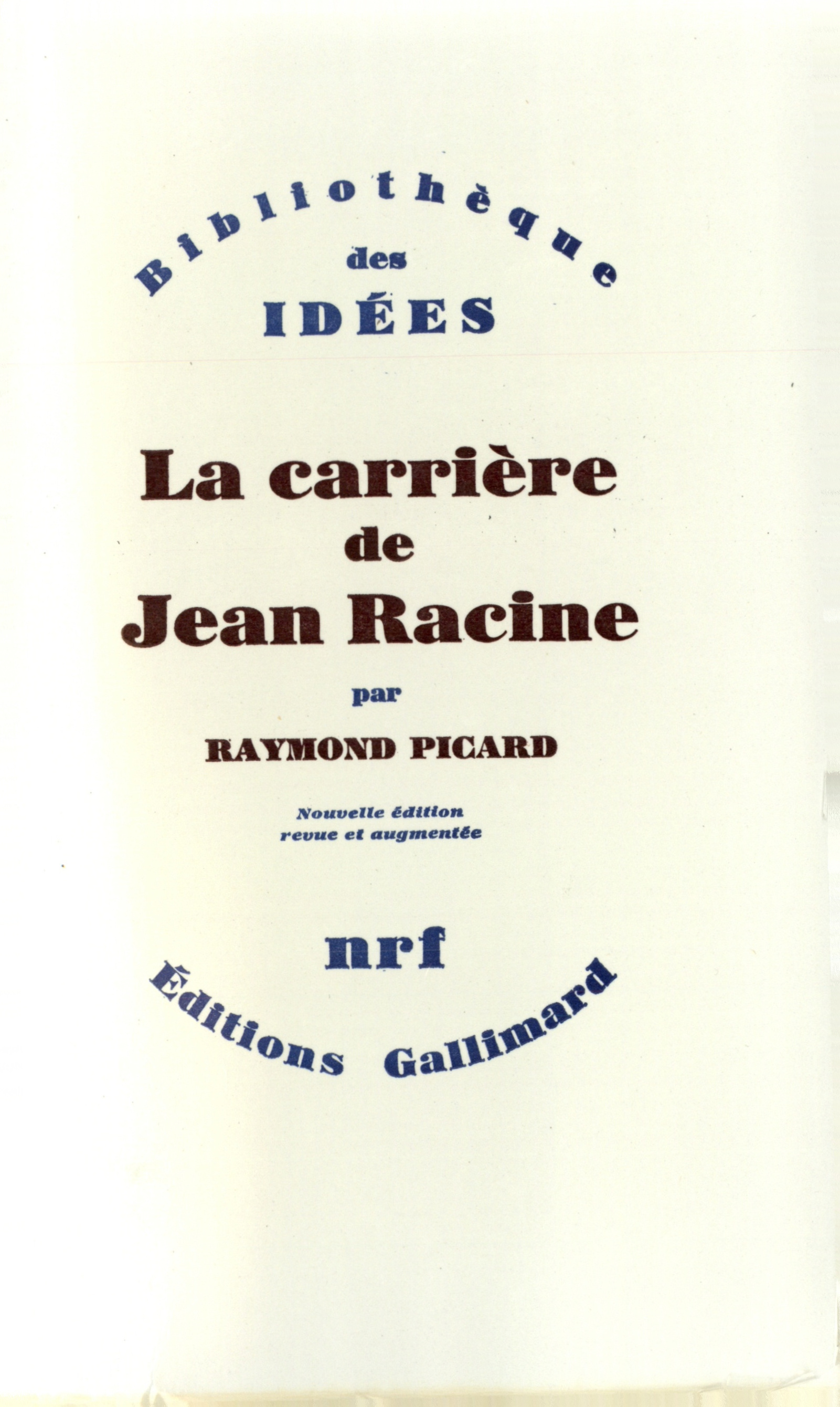 CARRIERE DE JEAN RACINE