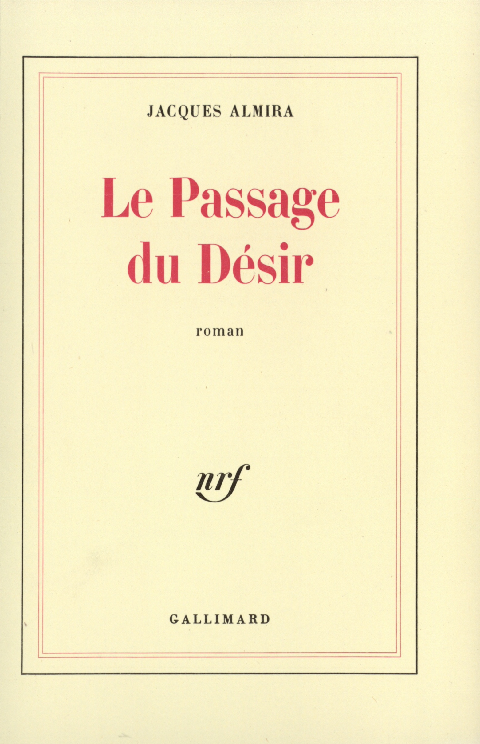PASSAGE DU DESIR