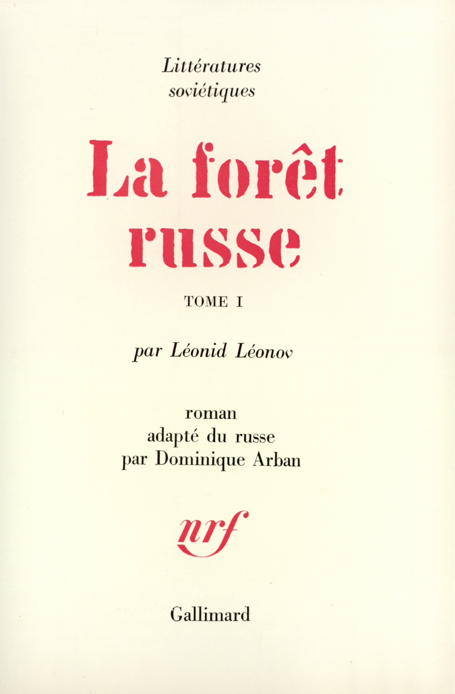 FORET RUSSE T1