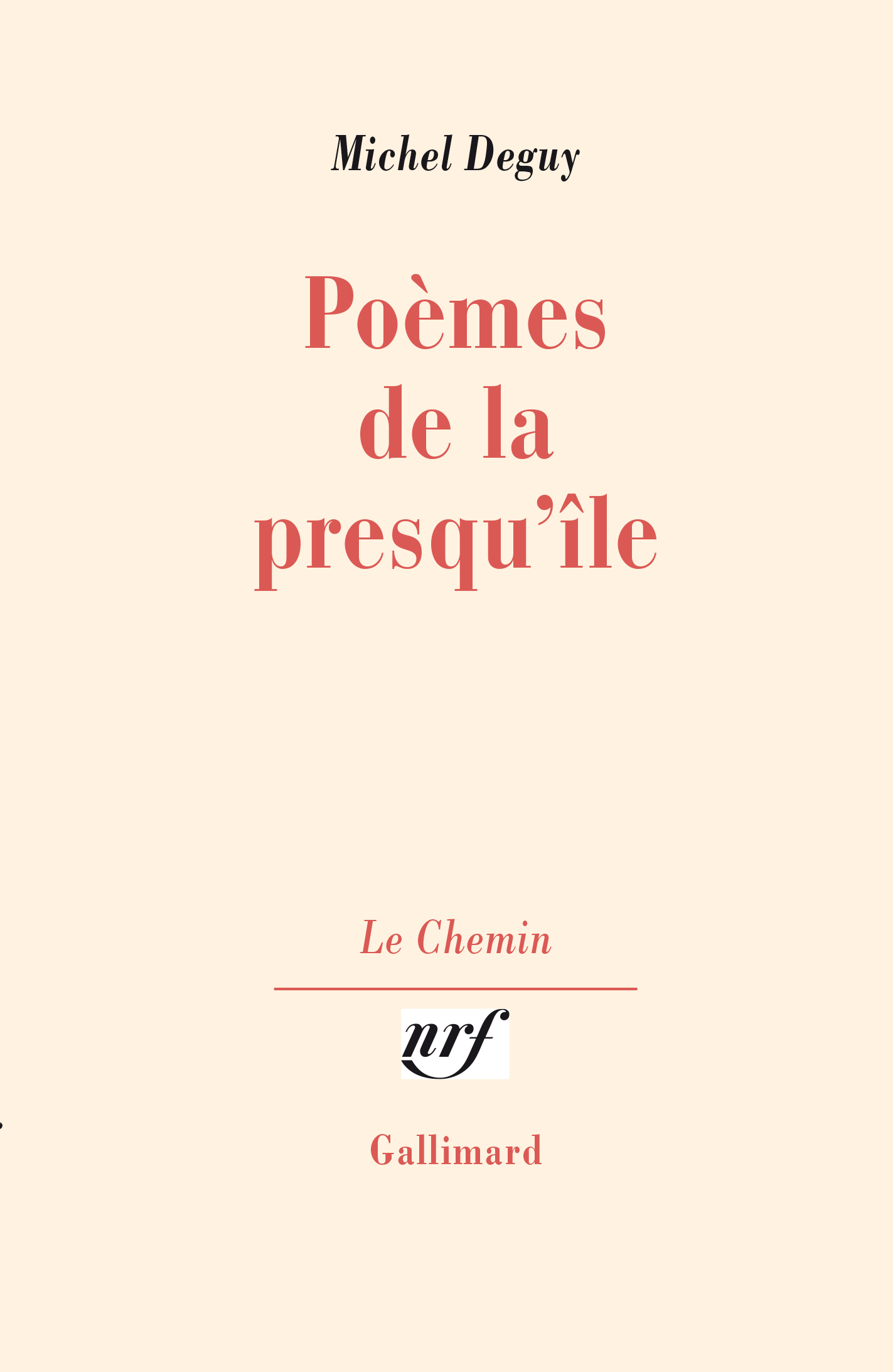 POEMES DE LA PRESQU´ILE