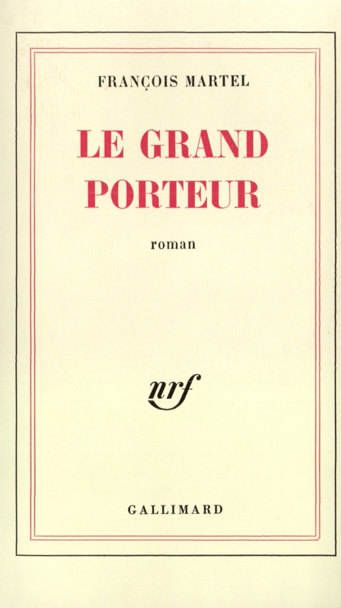 GRAND PORTEUR