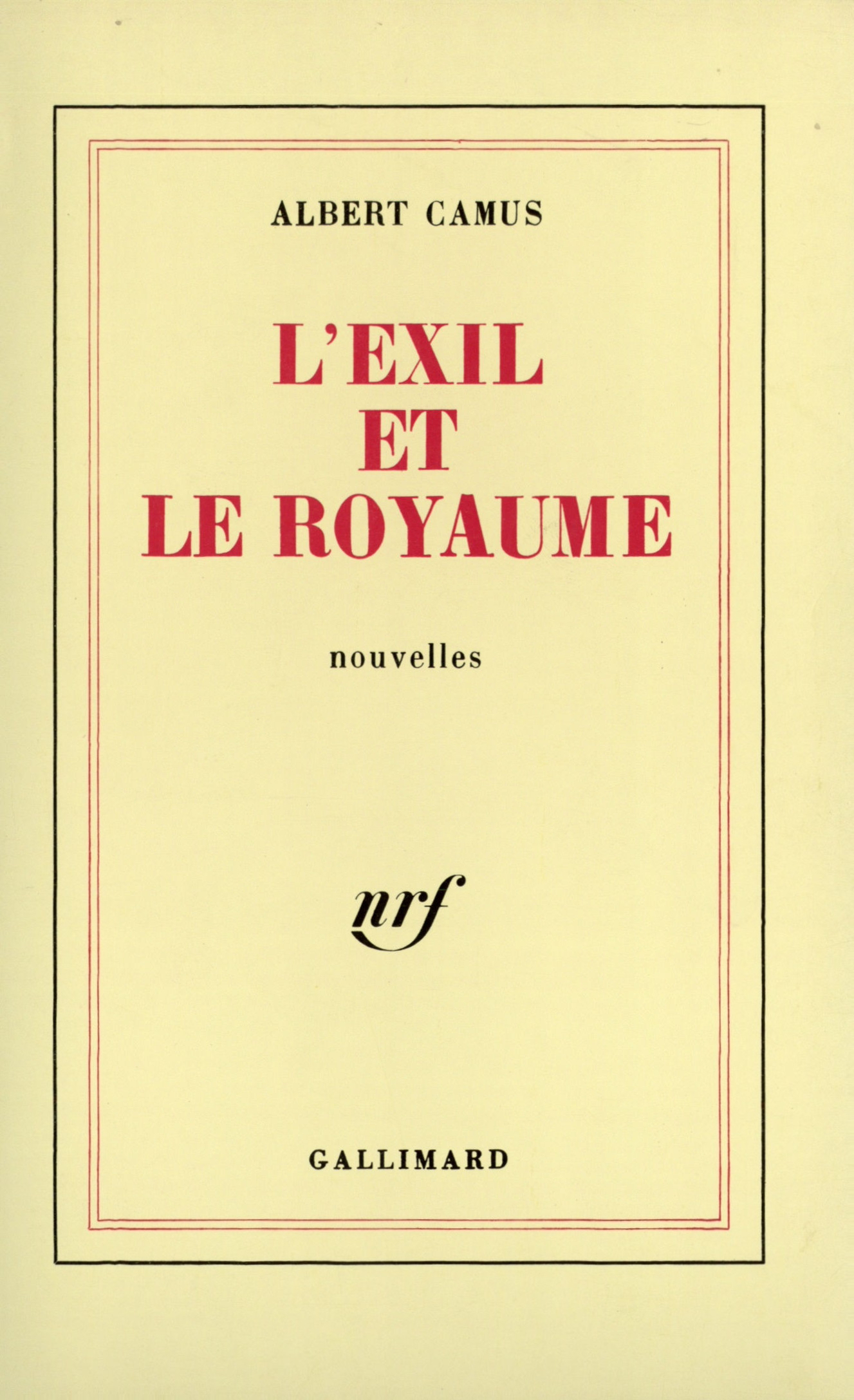 EXIL ET LE ROYAUME
