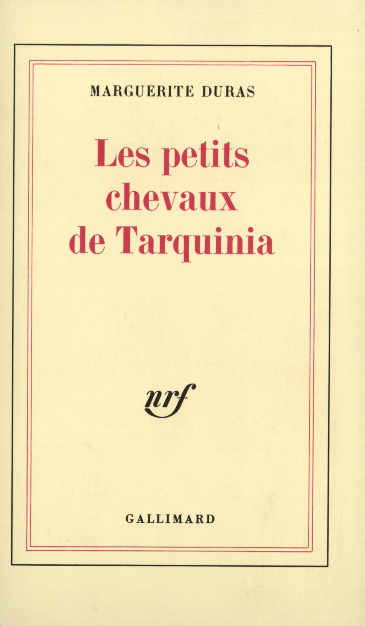 PETITS CHEVAUX DE TARQUINIA