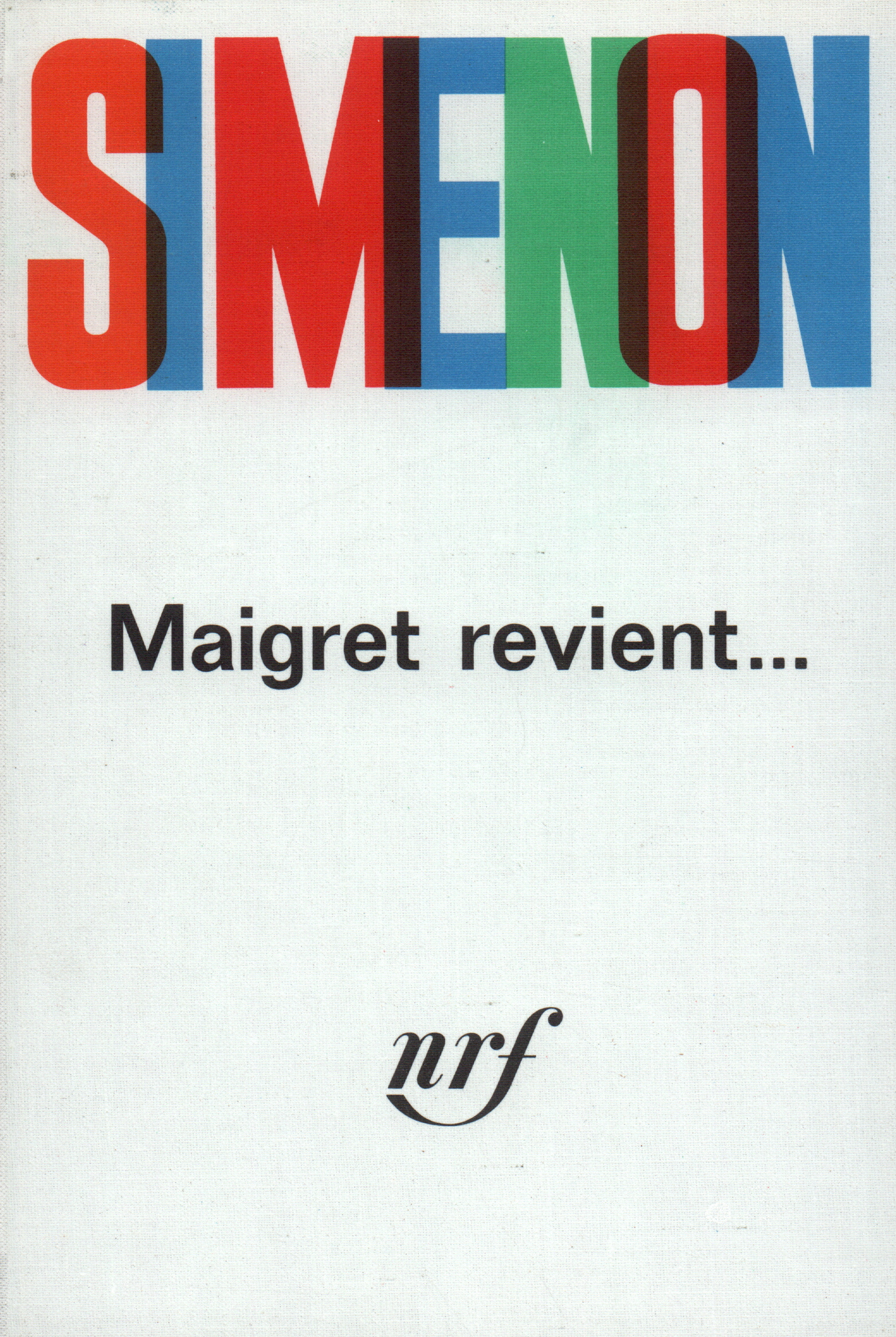 MAIGRET REVIENT