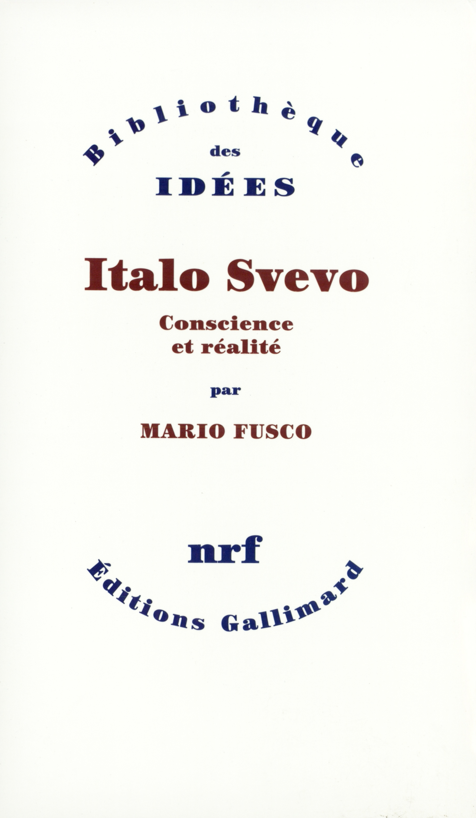 ITALO SVEVO(CONSCIENCE ET REALITE)
