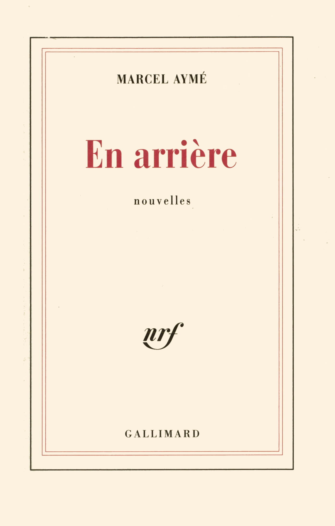 EN ARRIERE