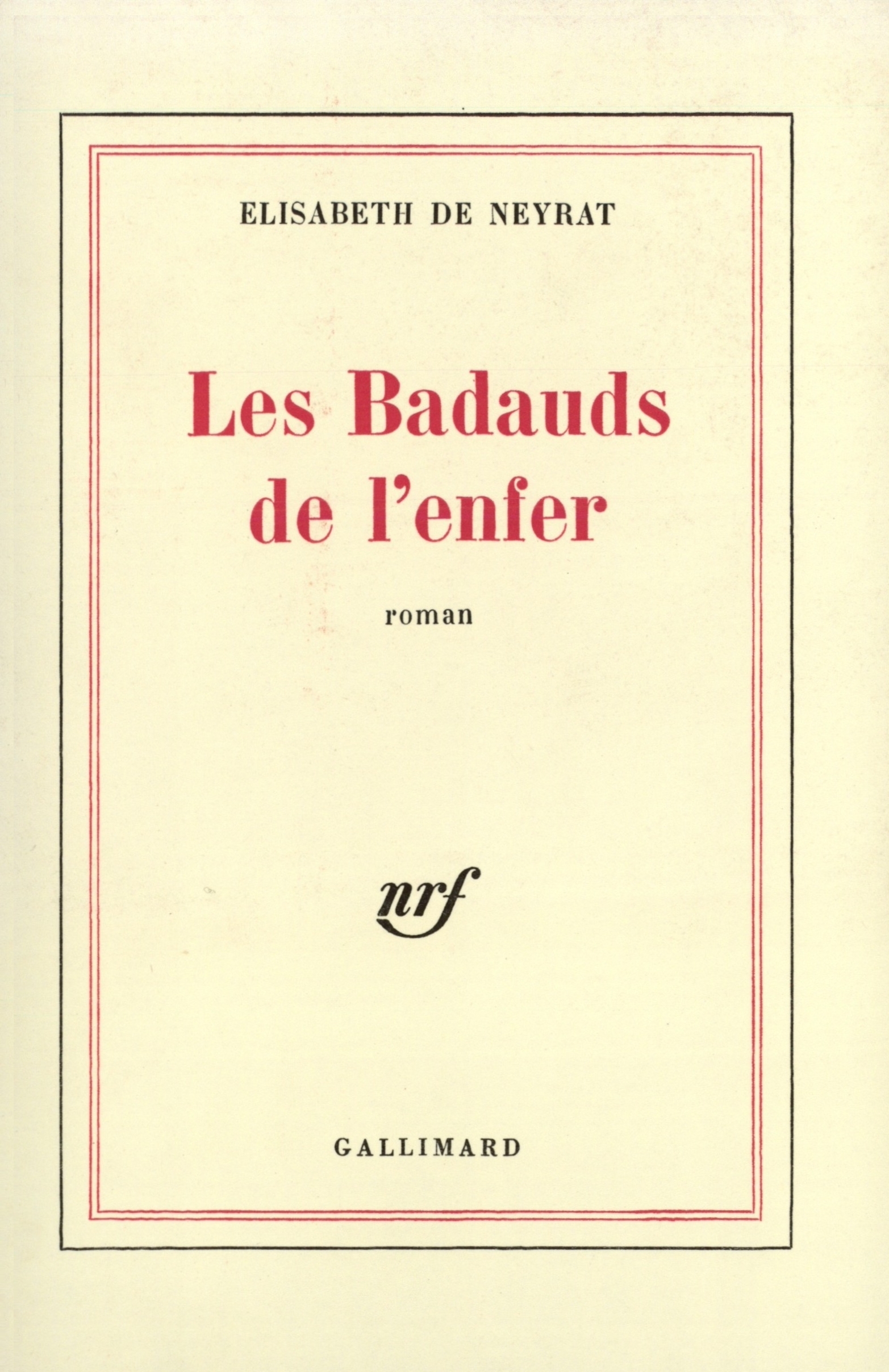 BADAUDS DE L'ENFER