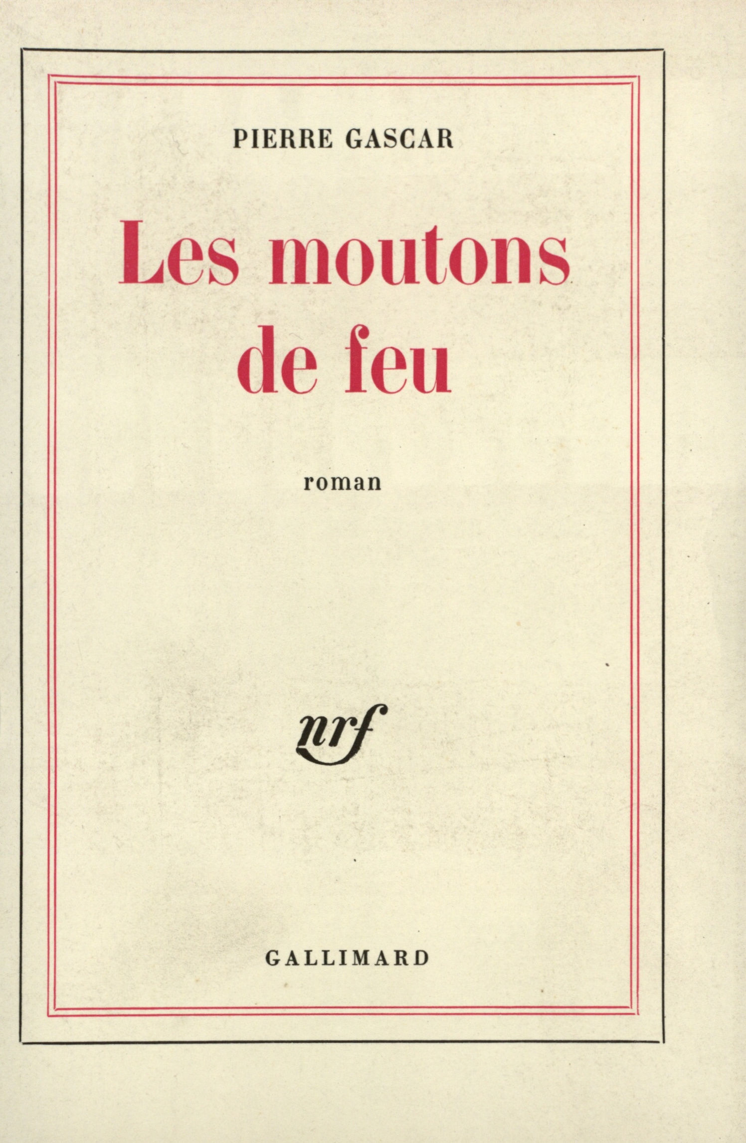 MOUTONS DE FEU
