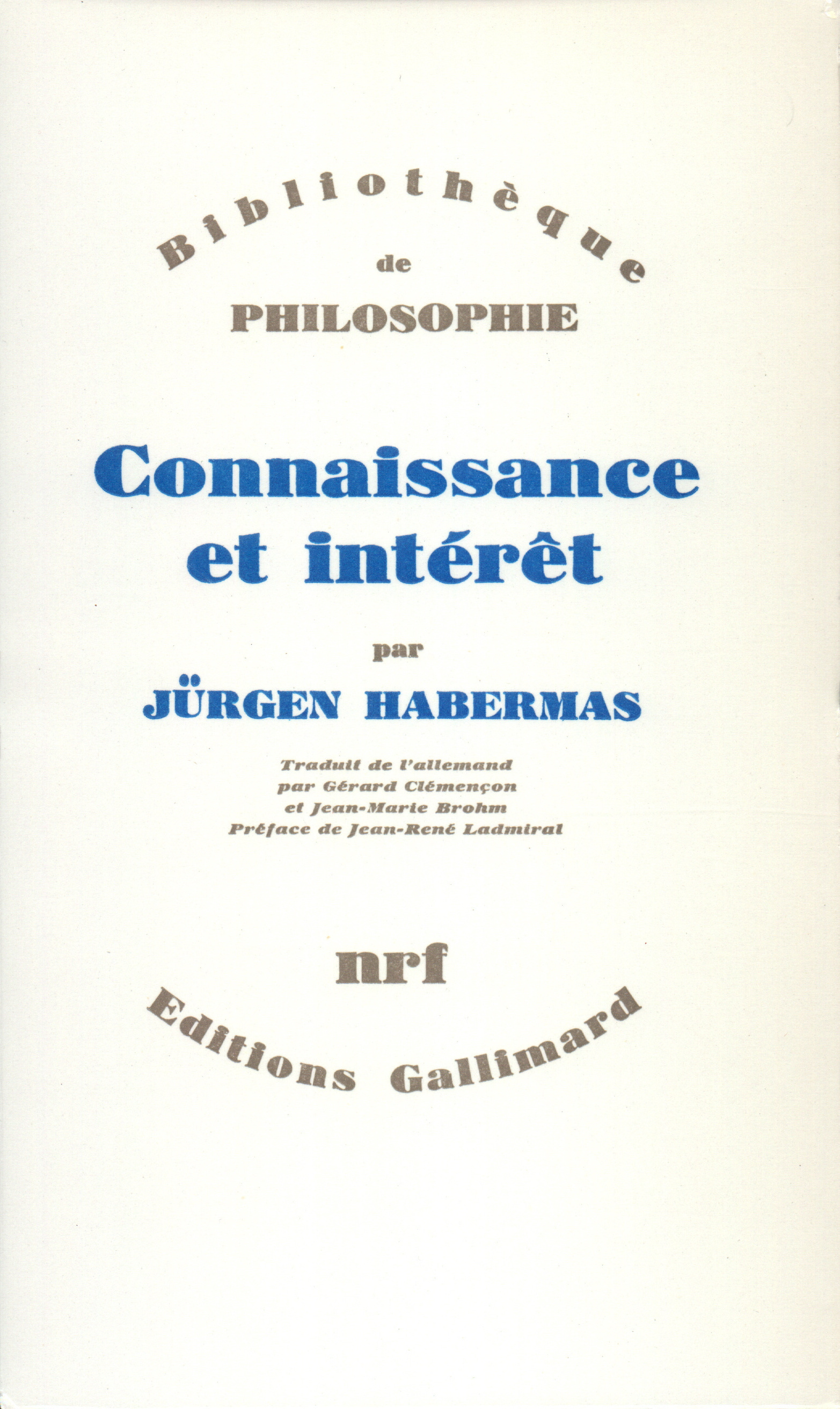 CONNAISSANCE ET INTERET
