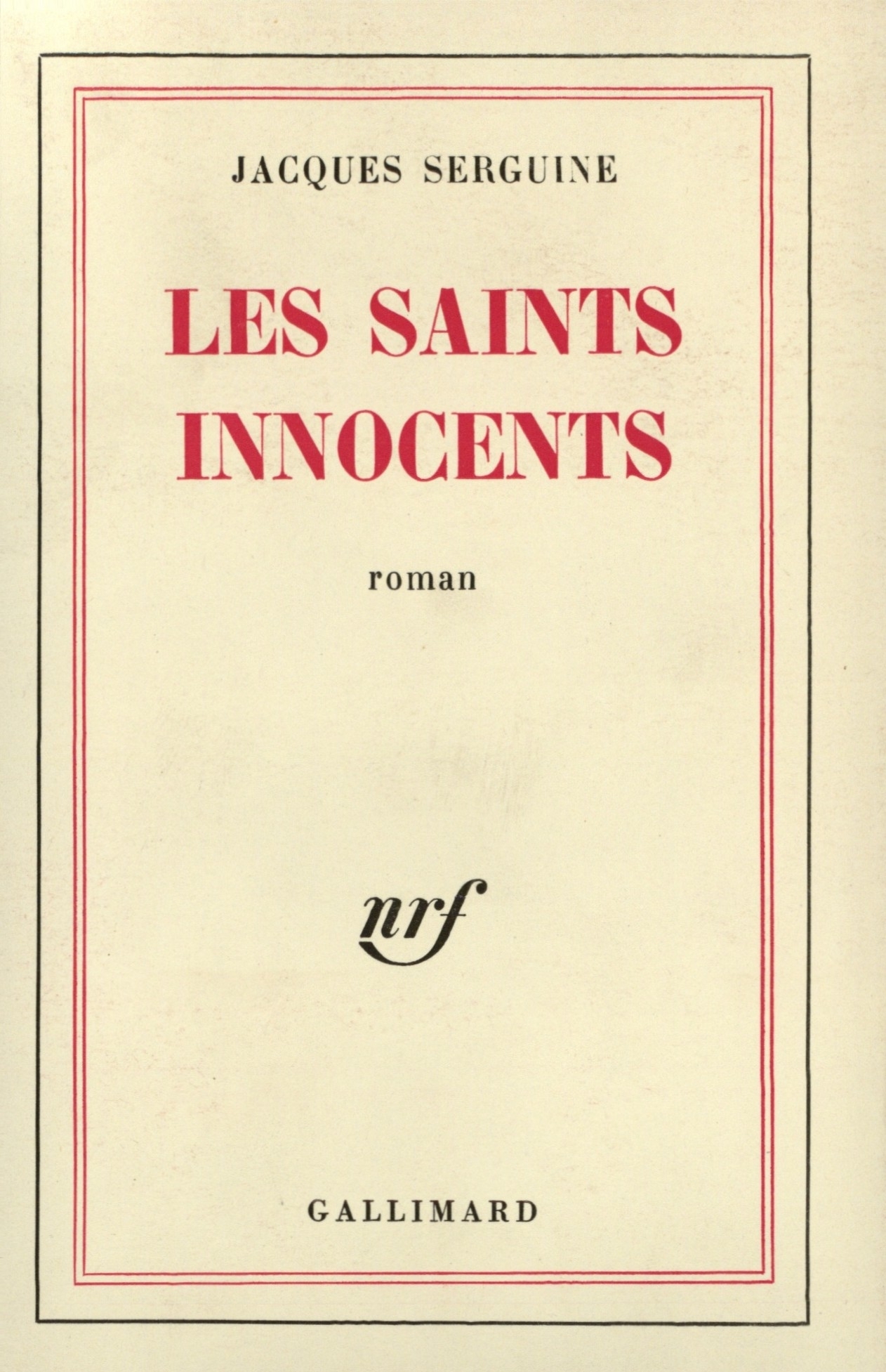 SAINTS INNOCENTS