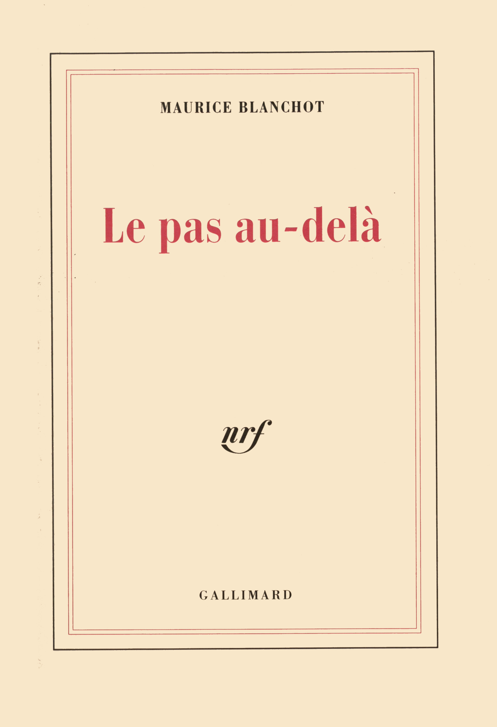 PAS AU-DELA