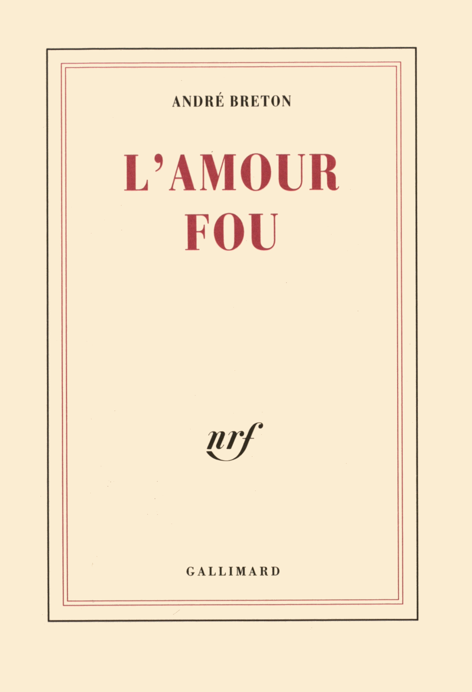 AMOUR FOU