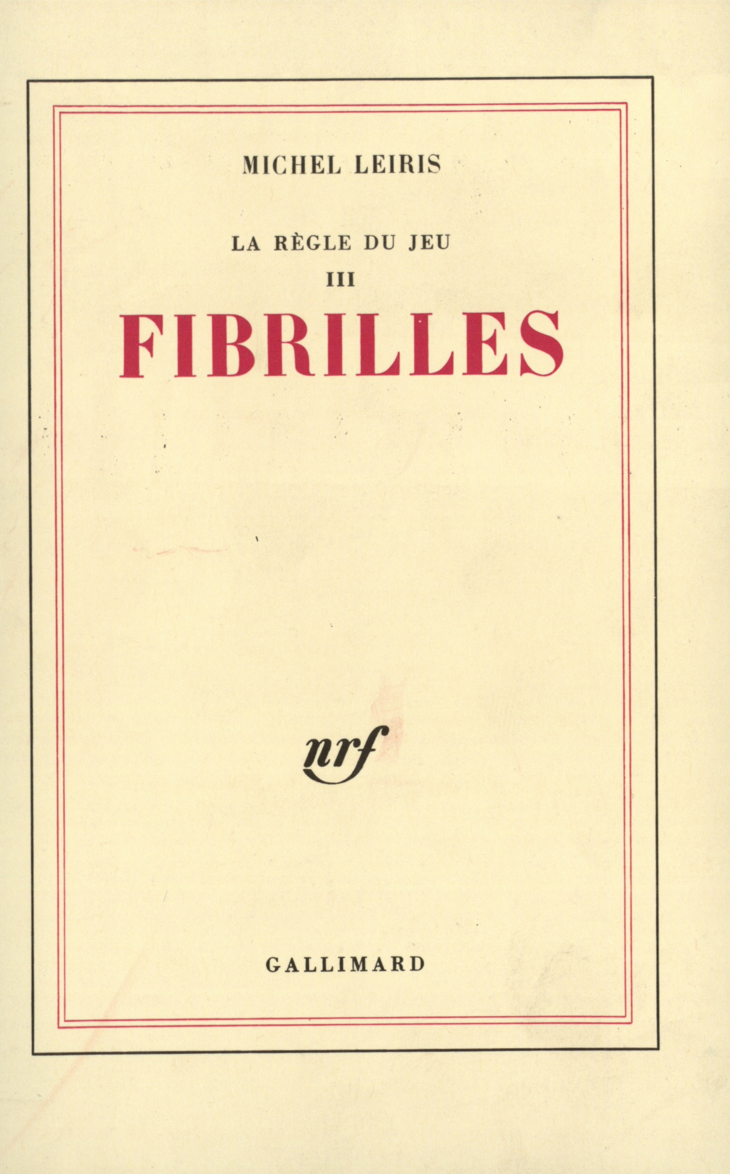 FIBRILLES