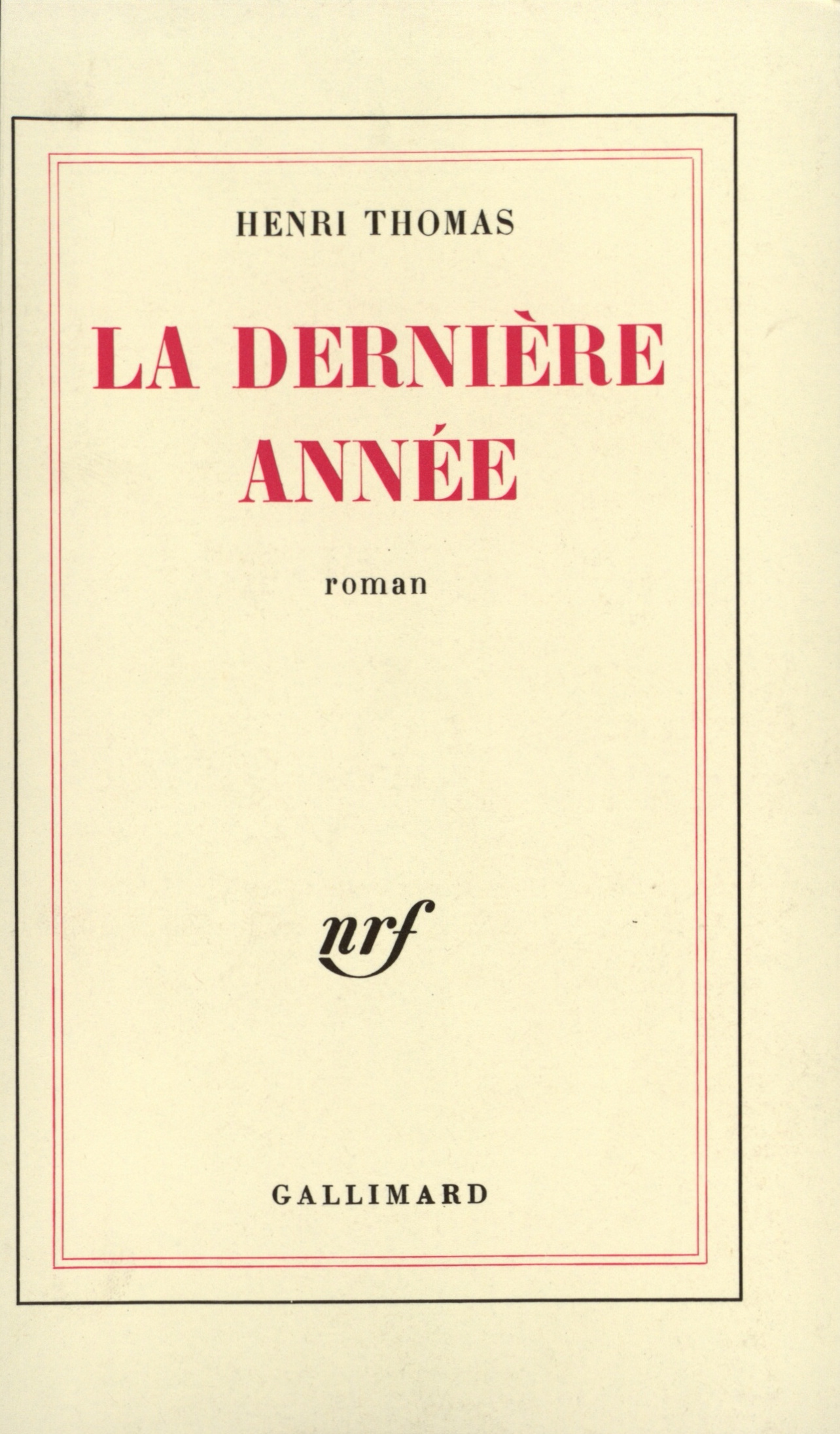 DERNIERE ANNEE