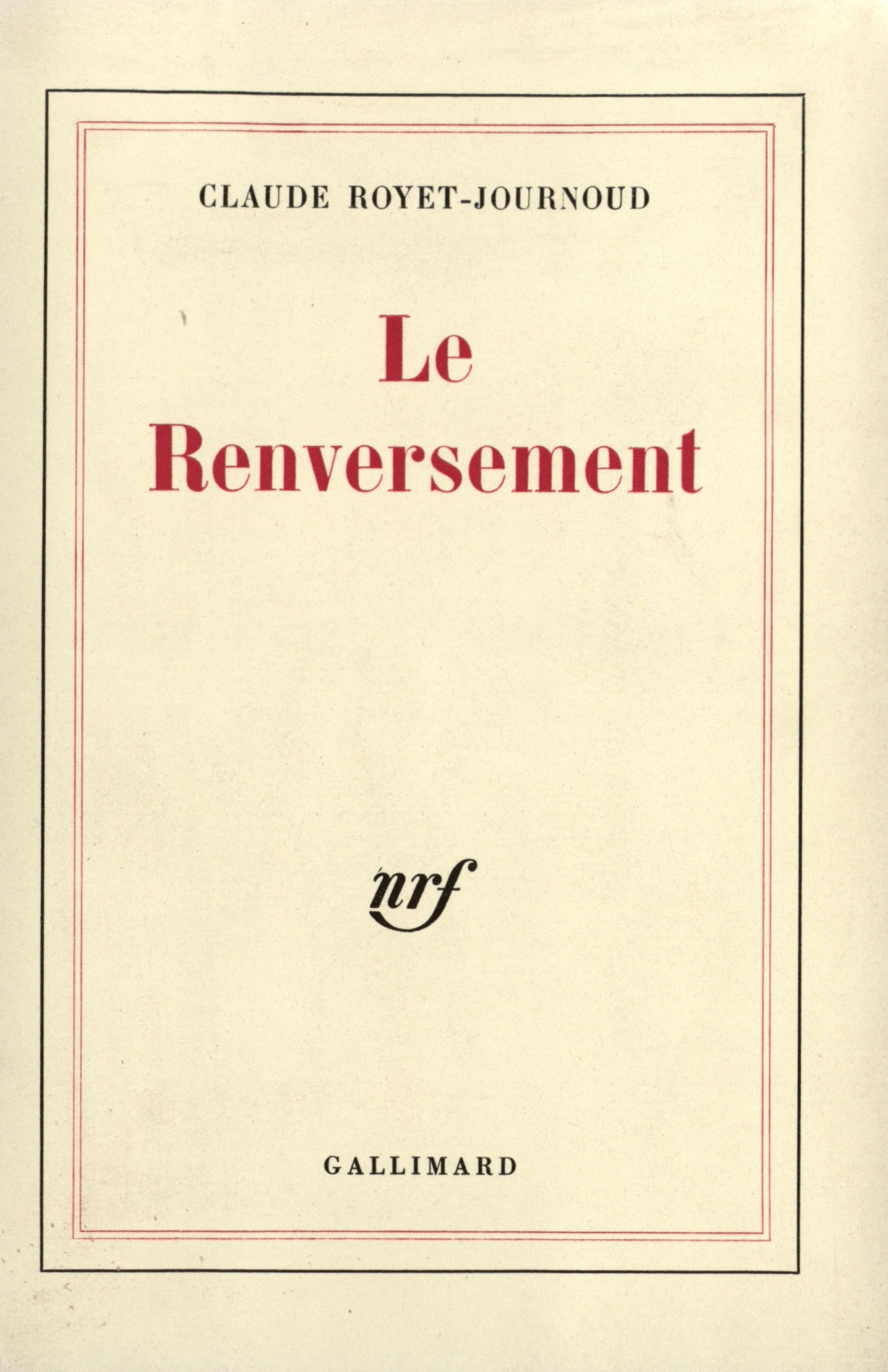 RENVERSEMENT
