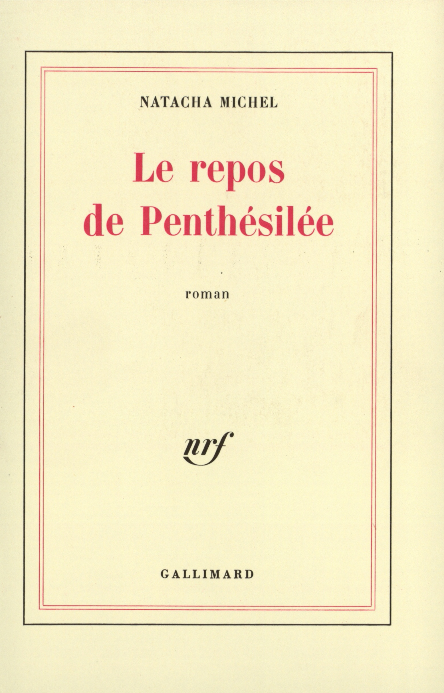 REPOS DE PENTHESILEE