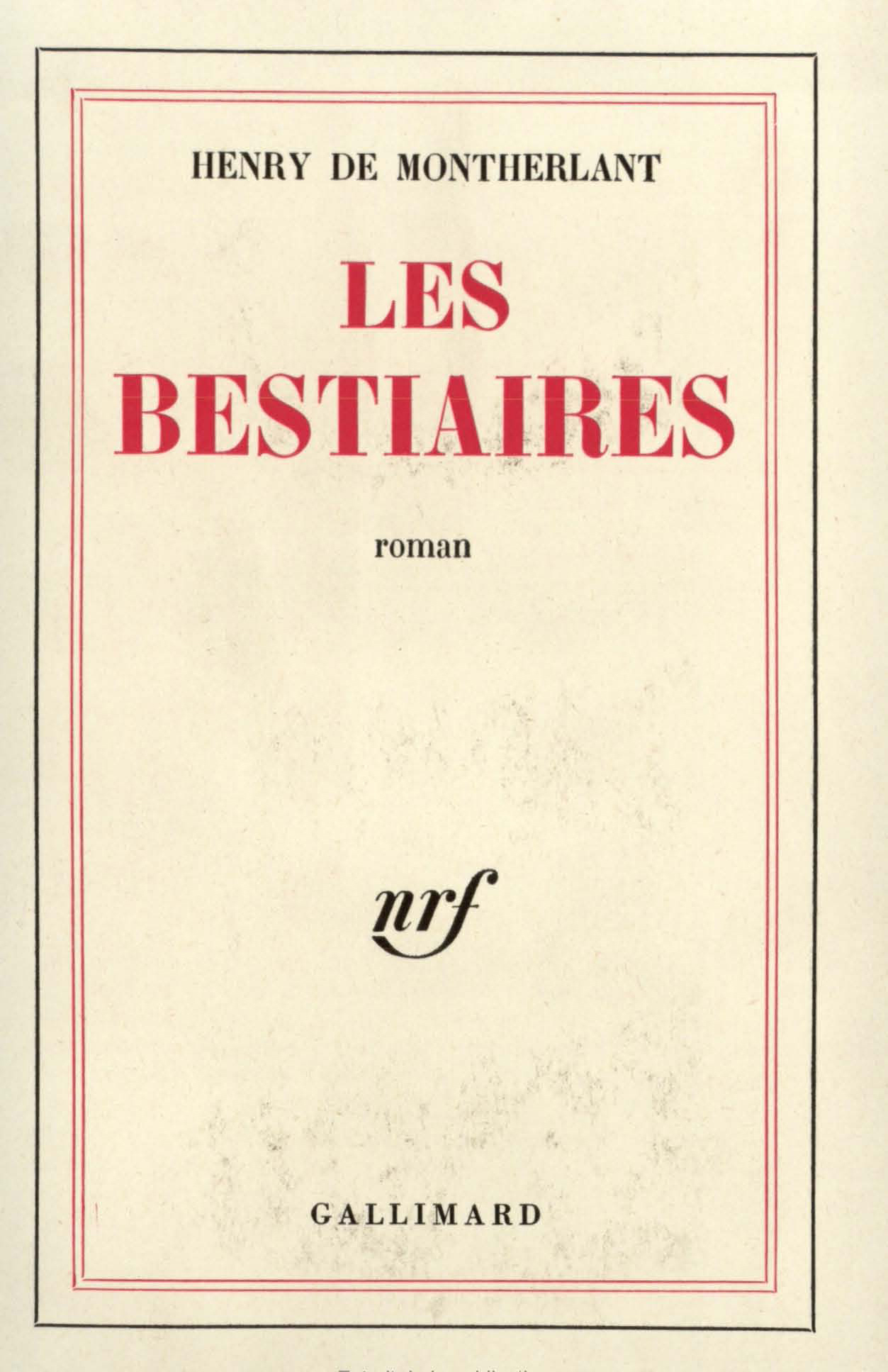 BESTIAIRES