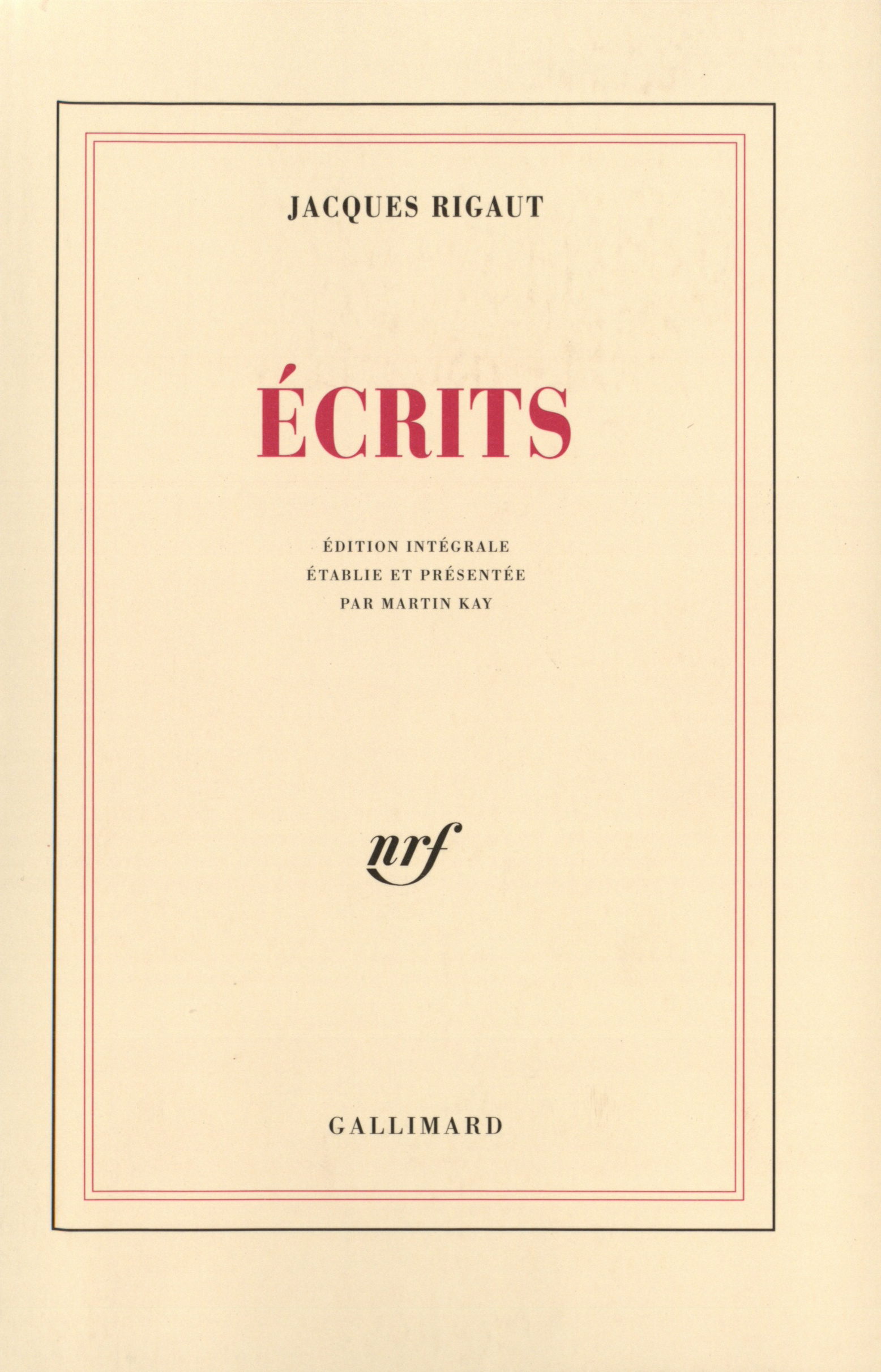 ECRITS