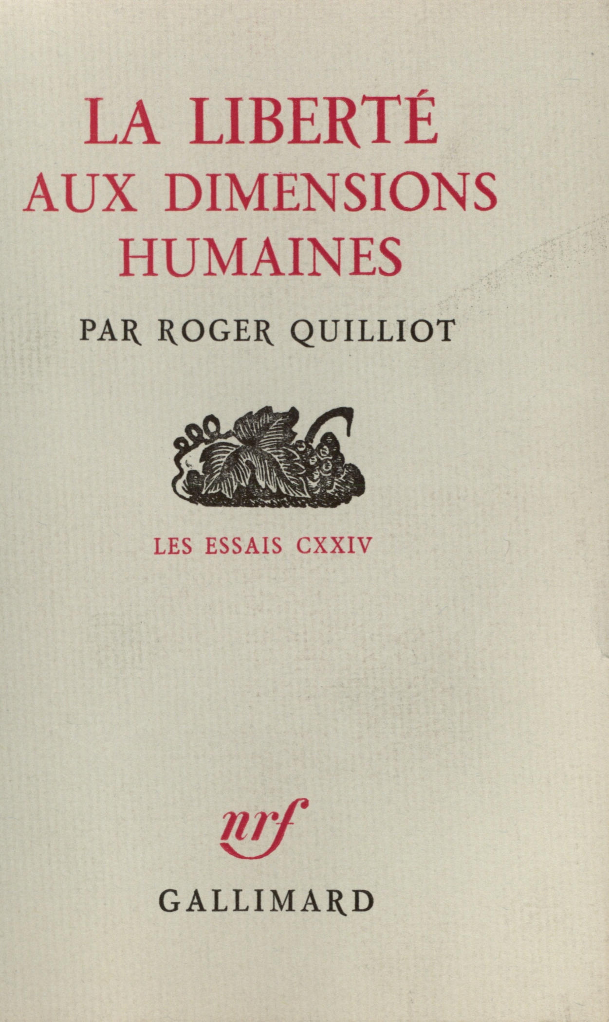 LIBERTE AUX DIMENSIONS HUMAINES