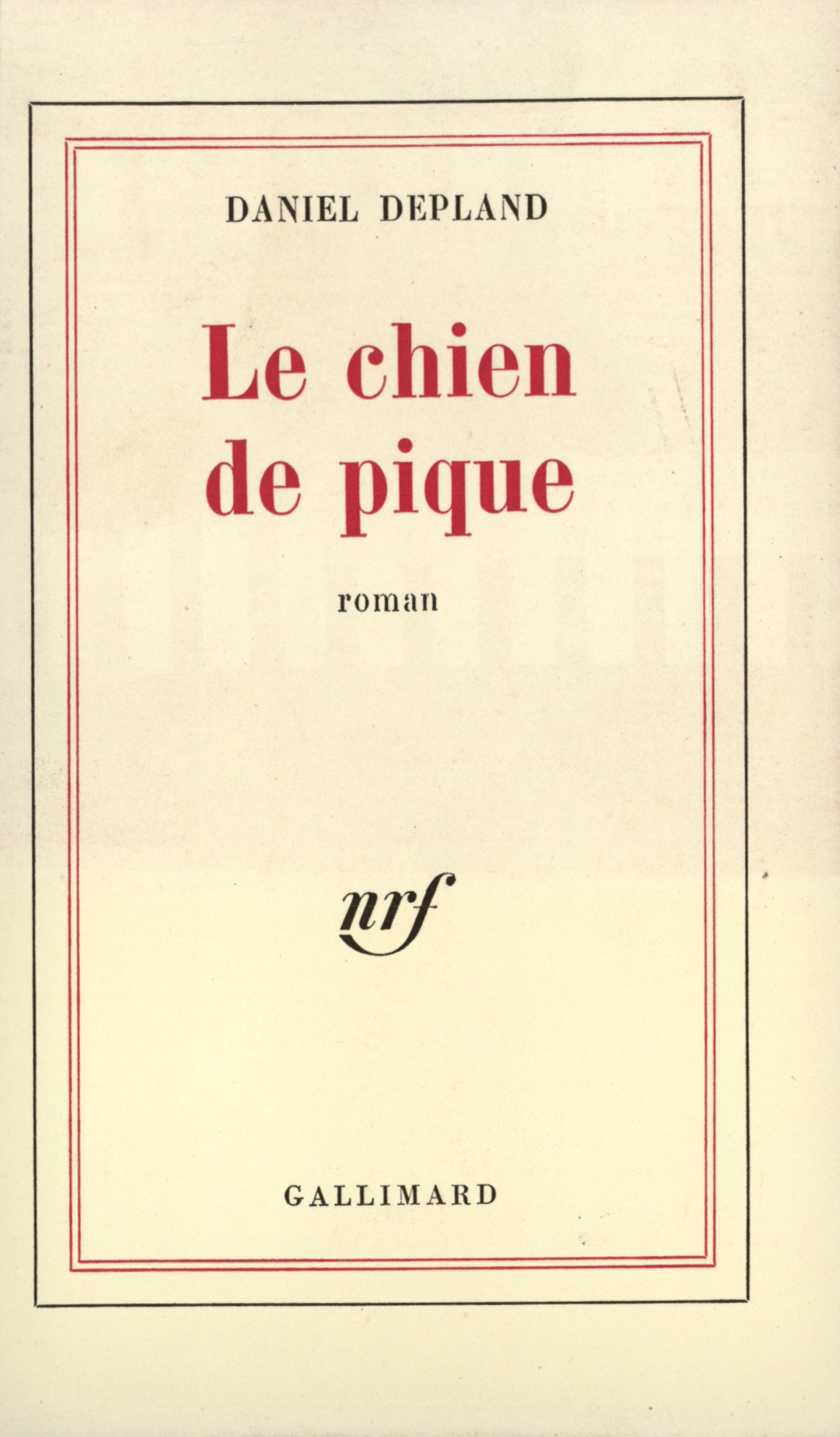 CHIEN DE PIQUE