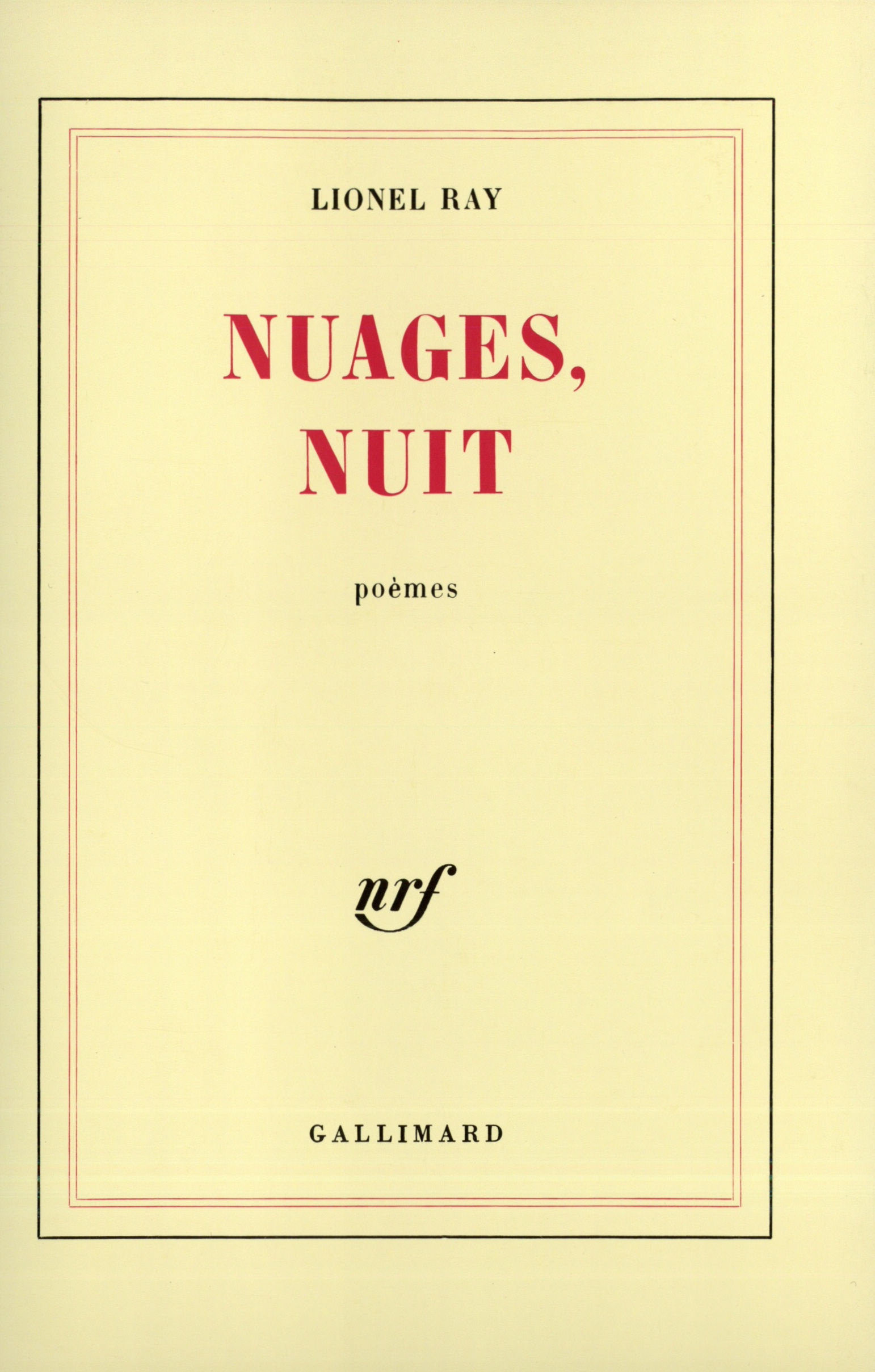 NUAGES, NUIT