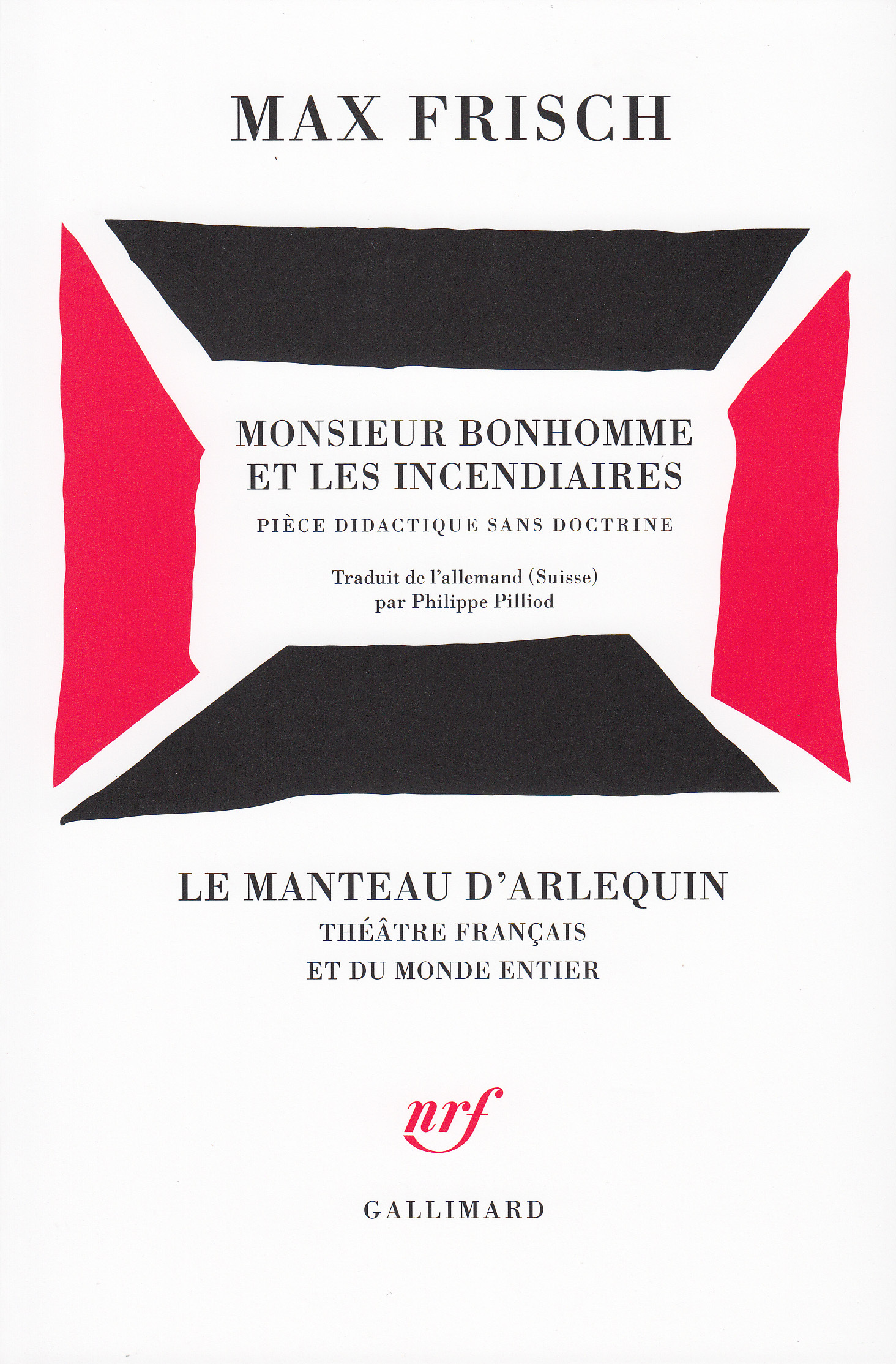 MONSIEUR BONHOMME ET LES INCENDIAIRES(PIECE DIDACTIQUE SANS DOC