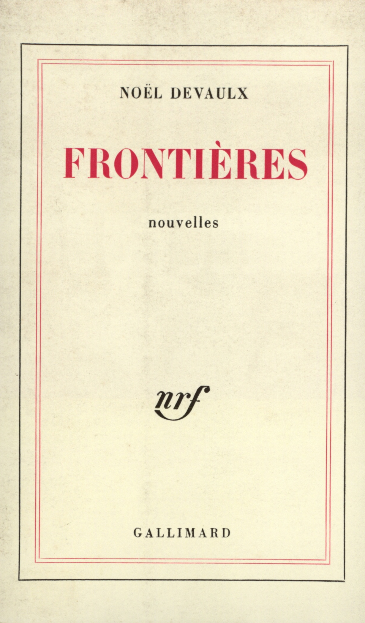 FRONTIERES