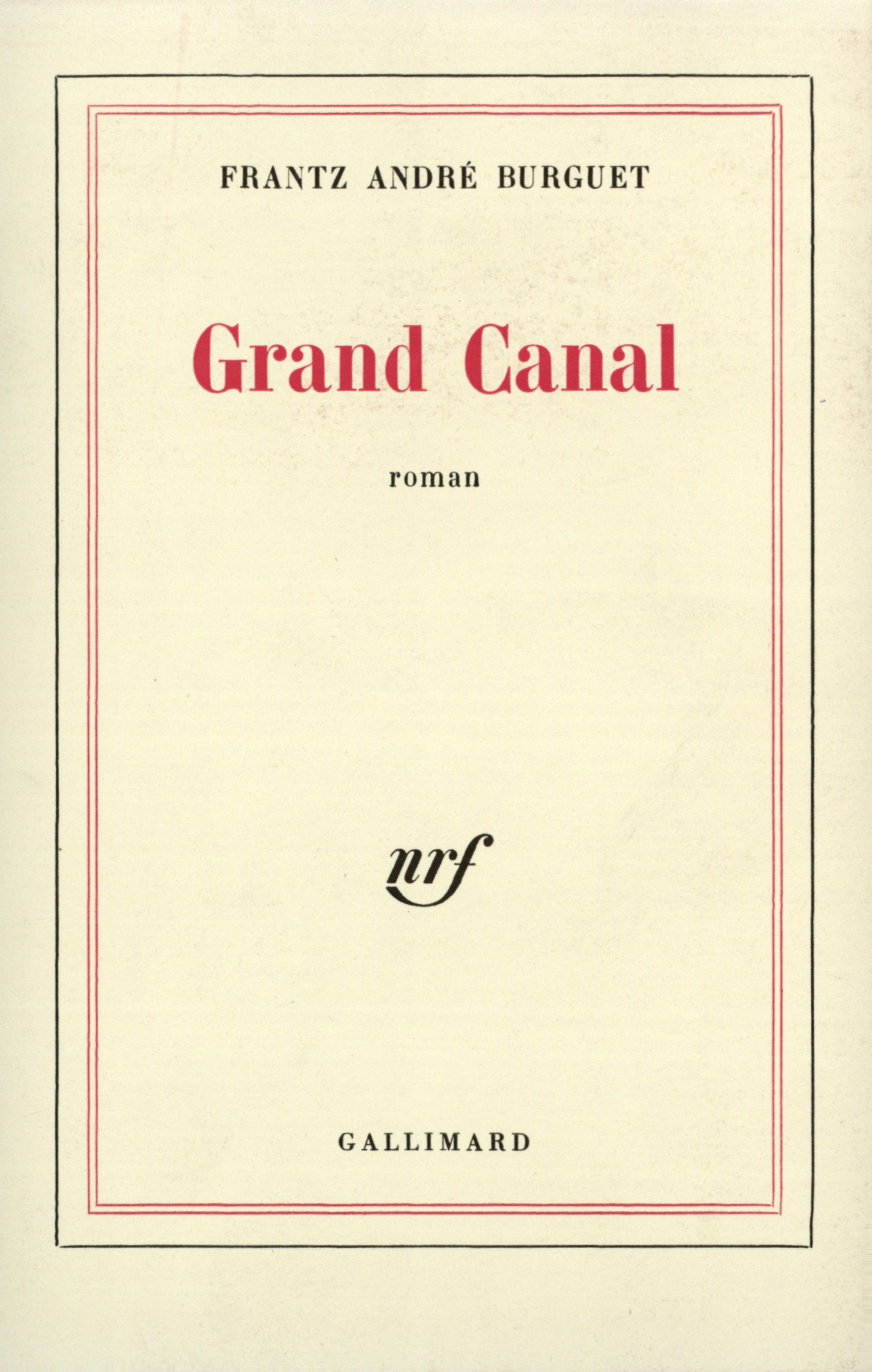 GRAND CANAL