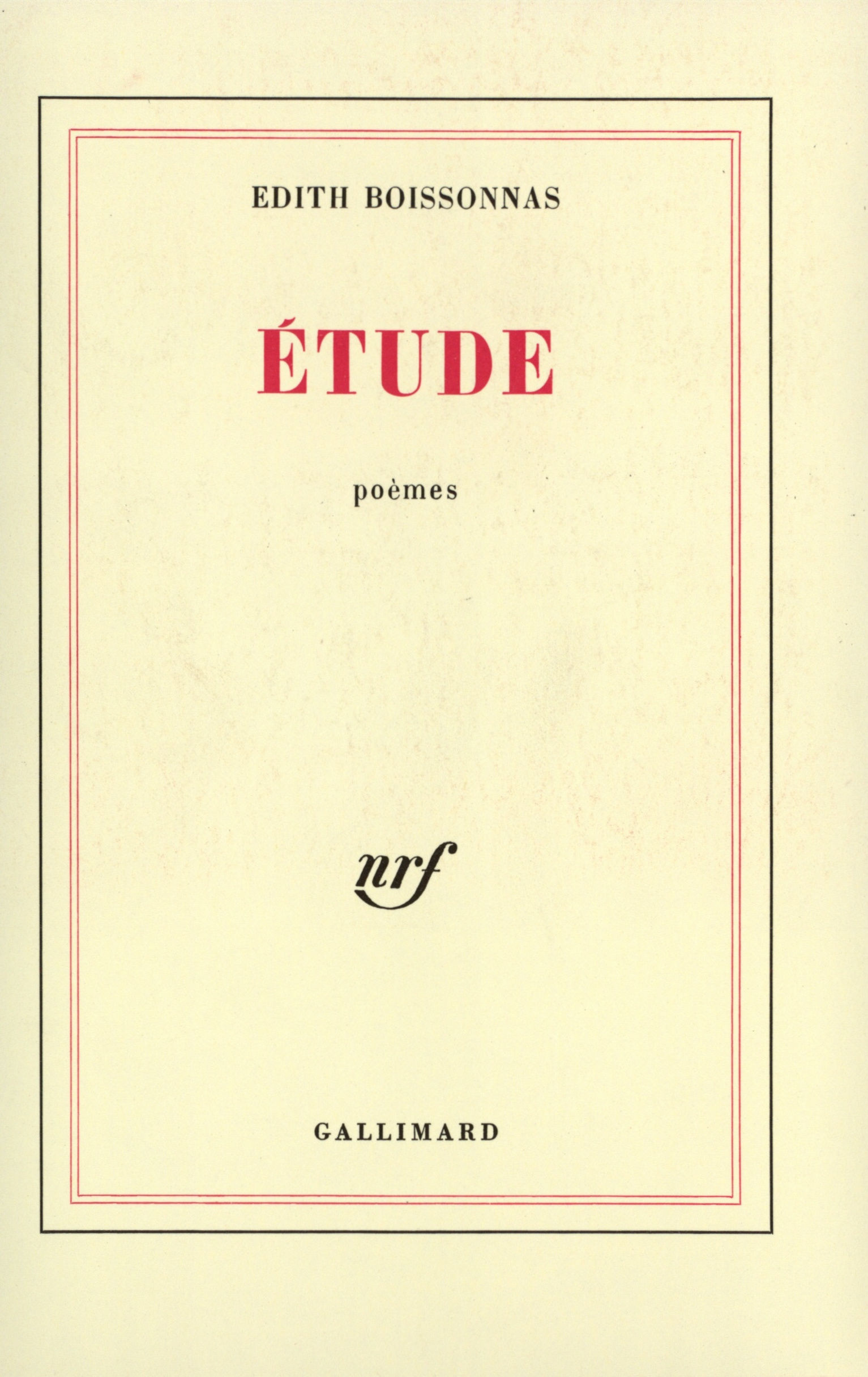 ETUDE