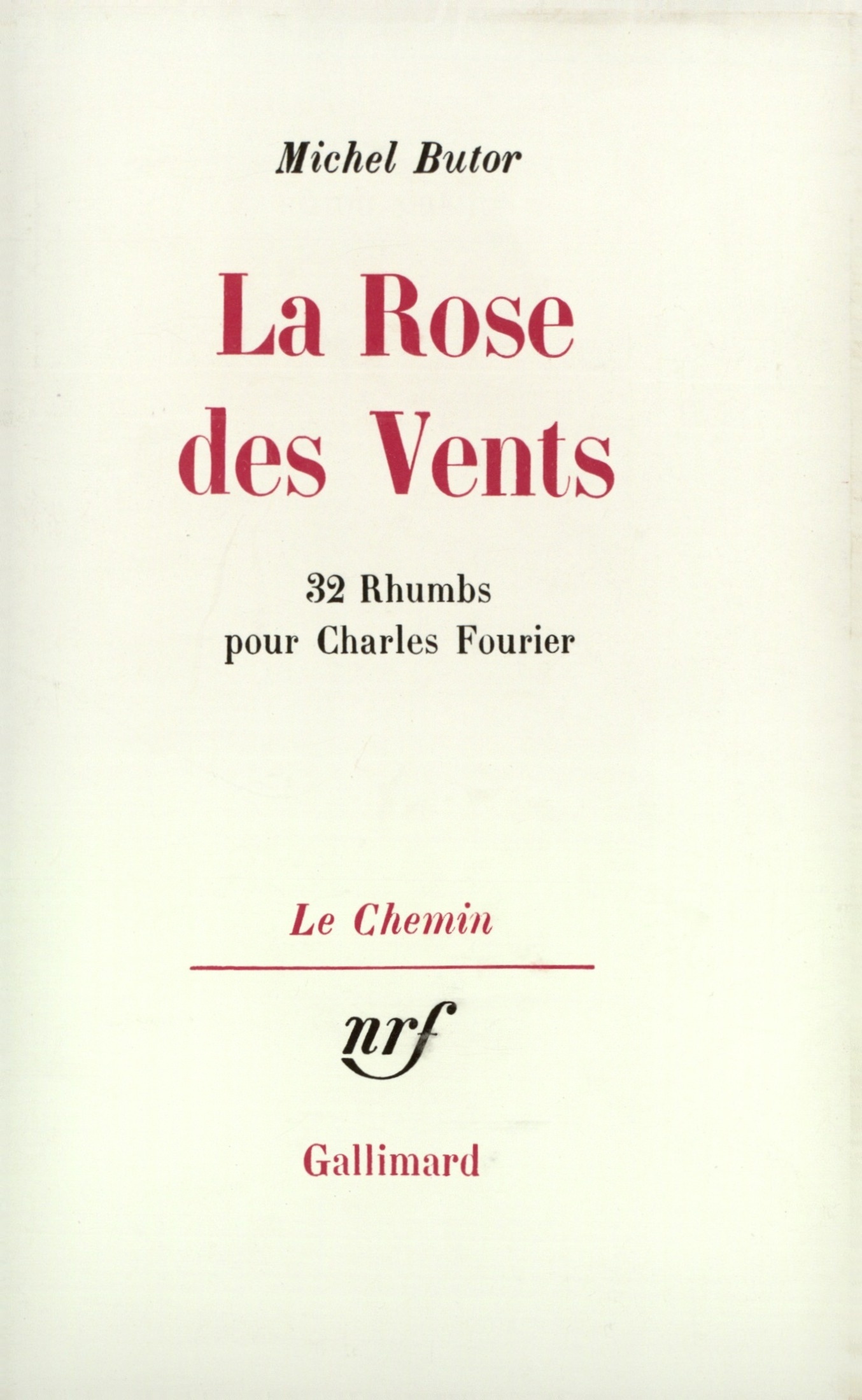 ROSE DES VENTS(32 RHUMBS POUR CHARLES FOURIER)