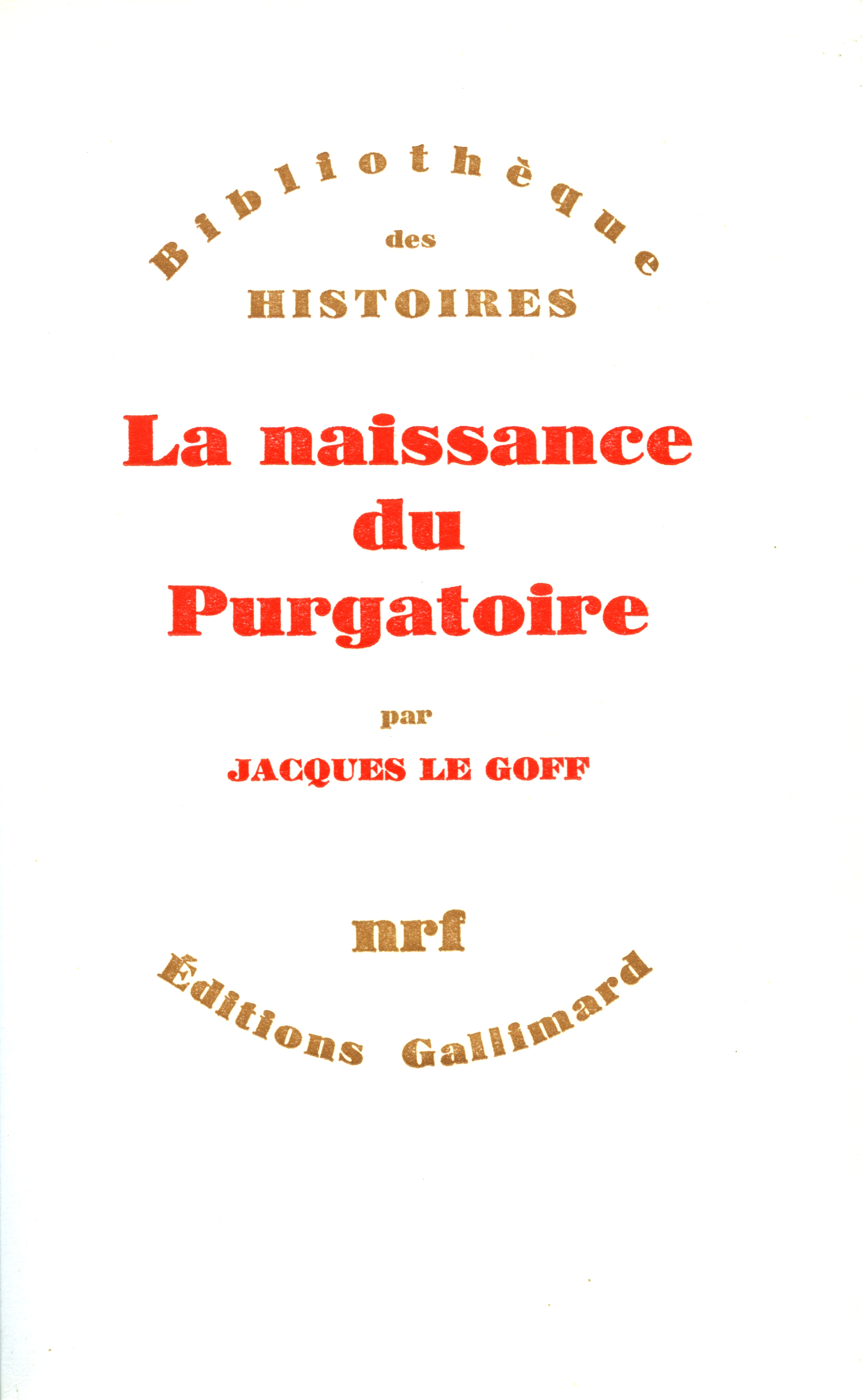NAISSANCE DU PURGATOIRE