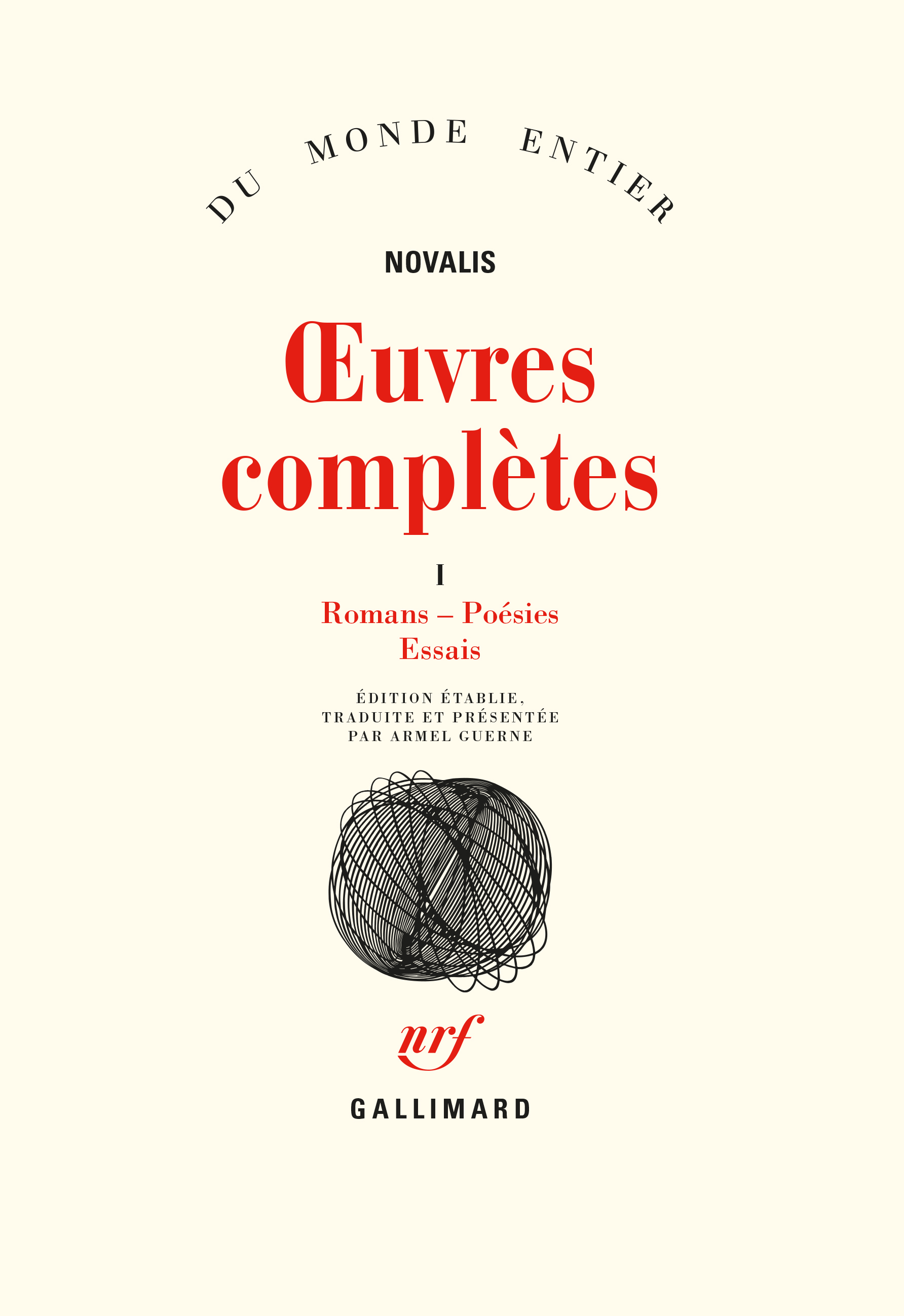OEUVRES COMPLETES T1 - NOVALIS