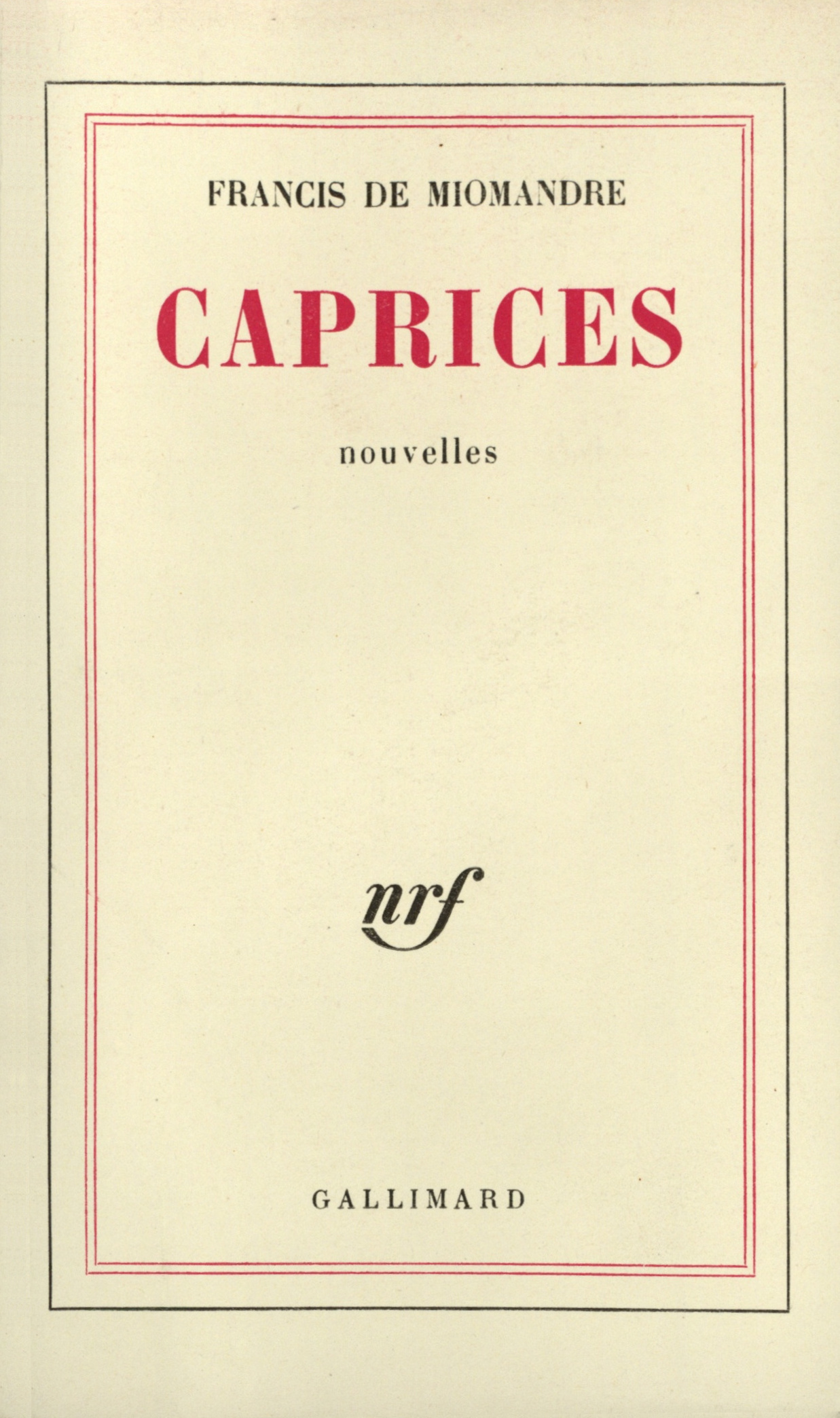 CAPRICES